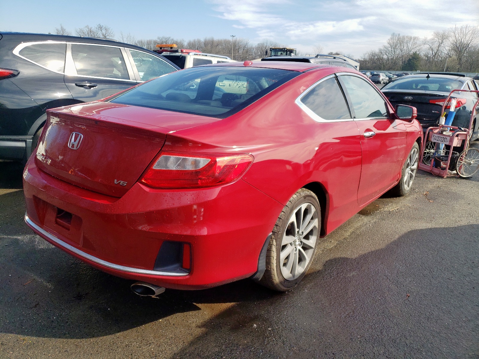 Photo 4 from auction – 2015 HONDA ACCORD EXL with VIN 1HGCT2A81FA004034
