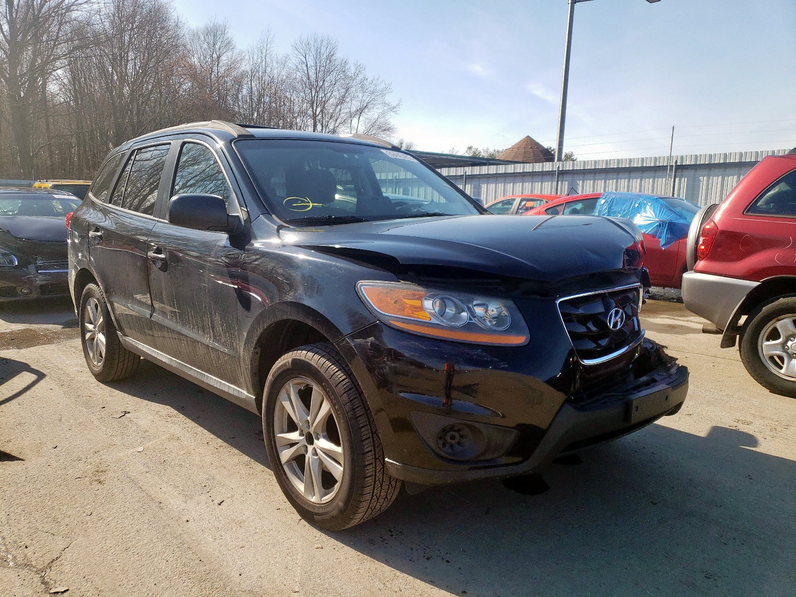 HYUNDAI SANTA FE G 2010 with VIN 5NMSG3AB6AH403925 - Photo from auction