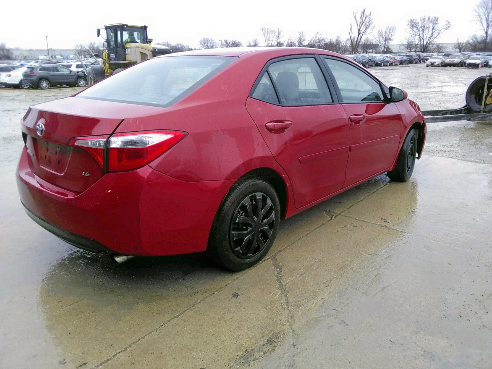 Photo 4 from auction – 2014 TOYOTA COROLLA L with VIN 5YFBURHE6EP106662