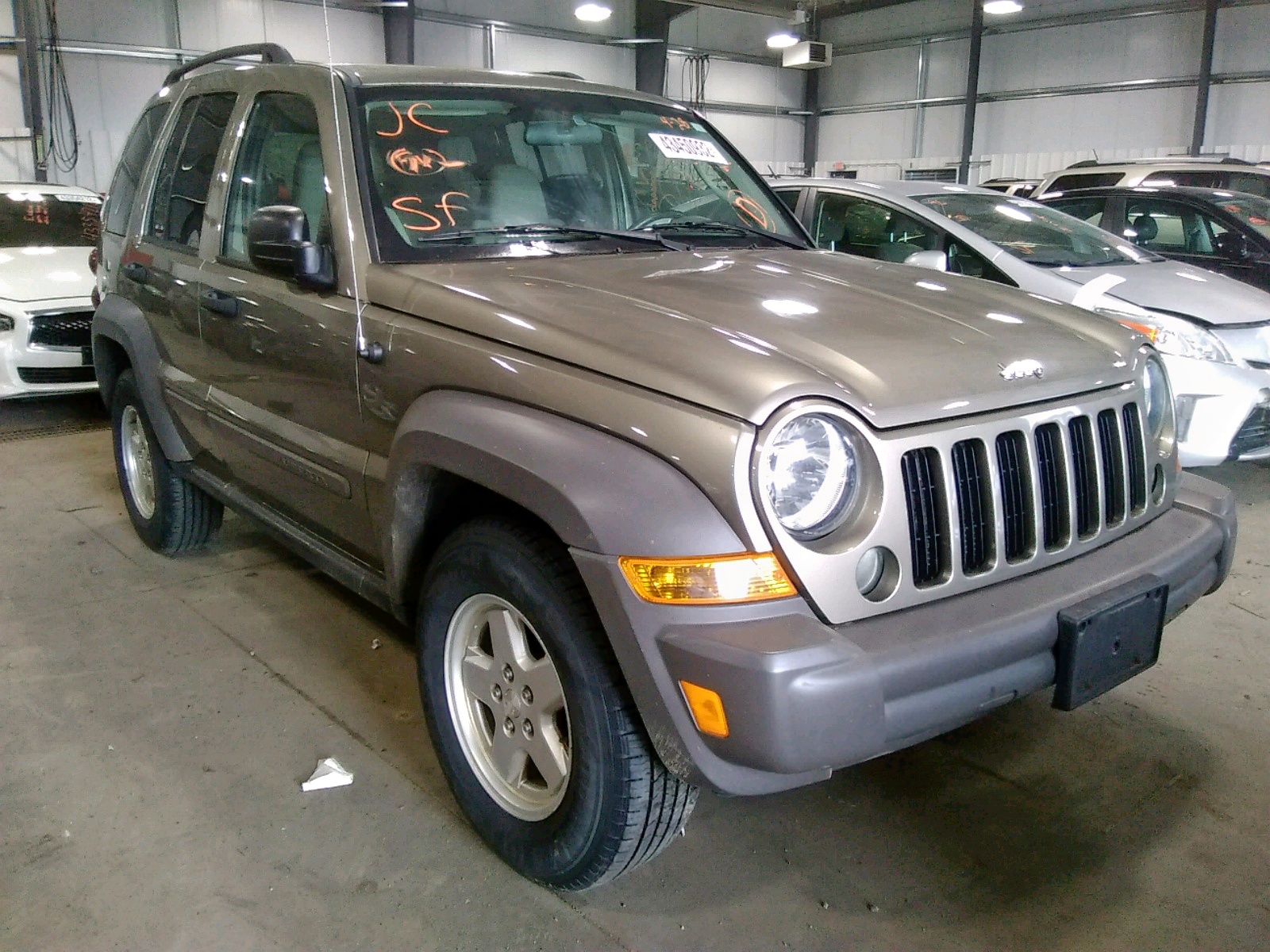 JEEP LIBERTY SP 2006 with VIN 1J4GL48K96W178380 - Photo from auction