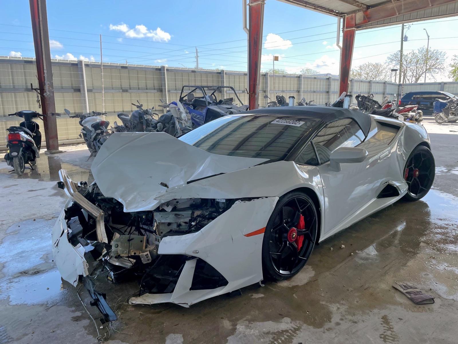 Photo 2 from auction – 2020 LAMBORGHINI HURACAN EV with VIN ZHWUT4ZF0LLA13660