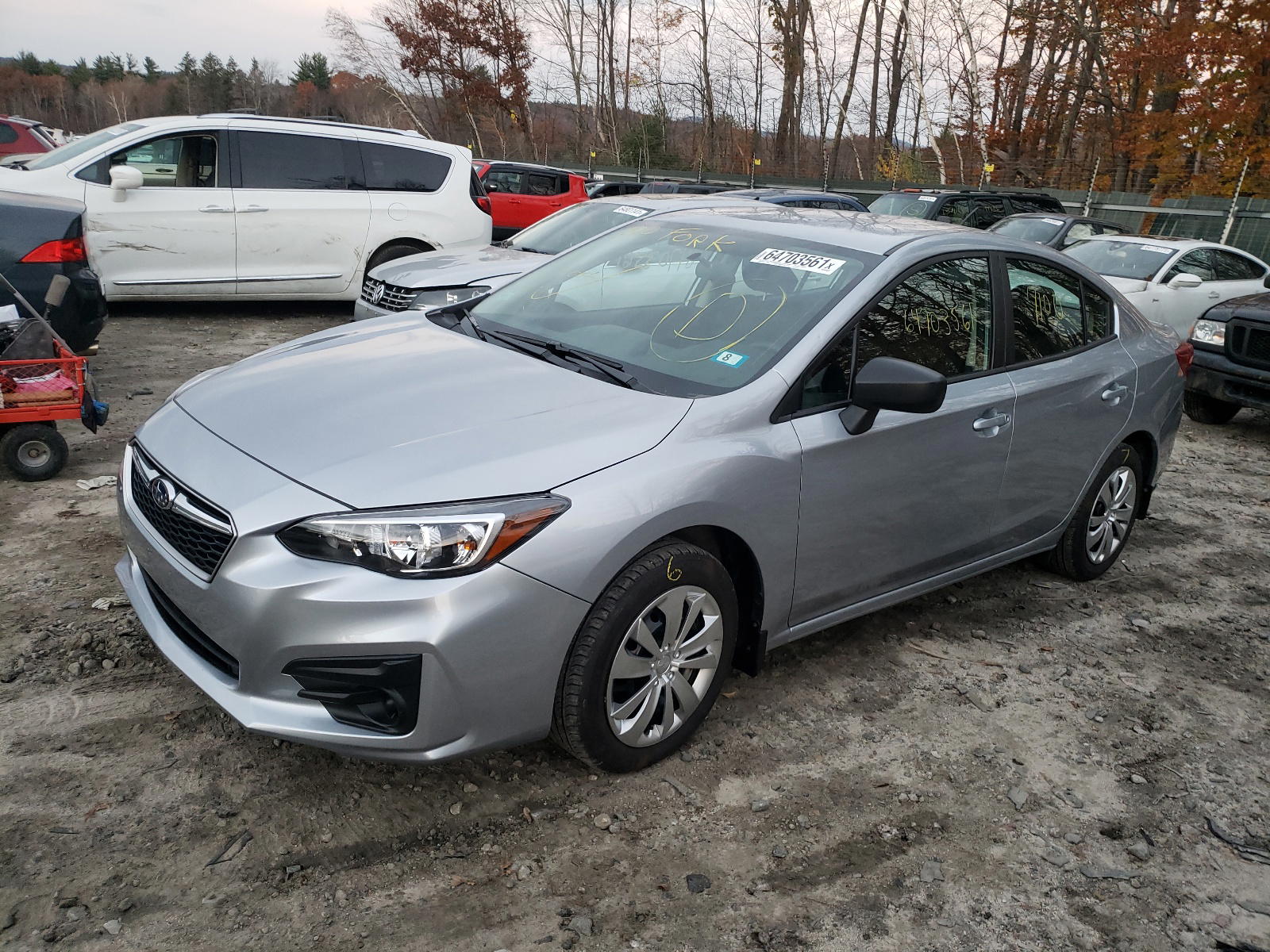 Photo 2 from auction – 2019 SUBARU IMPREZA with VIN 4S3GKAA63K1606875