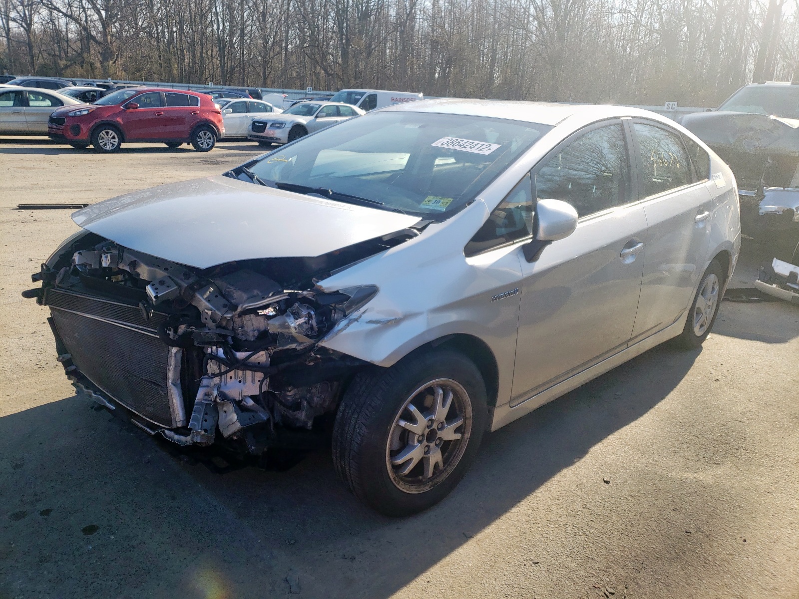 Photo 2 from auction – 2010 TOYOTA PRIUS with VIN JTDKN3DU0A1282080