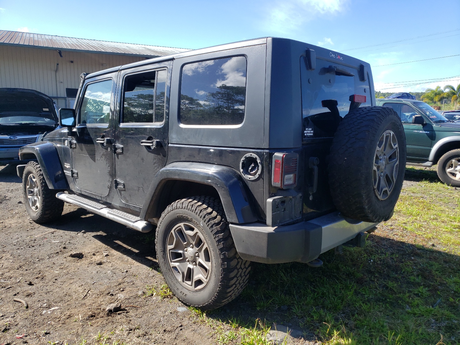 Photo 3 from auction – 2010 JEEP WRANGLER U with VIN 1J4HA5H13AL122646