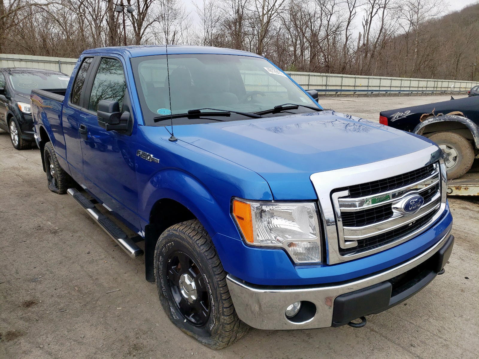 FORD F150 SUPER 2013 with VIN 1FTFX1EF5DFA68936 - Photo from auction