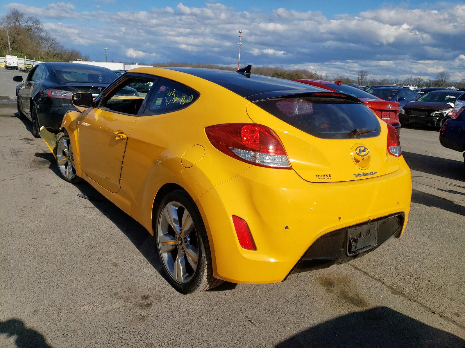 Photo 3 from auction – 2014 HYUNDAI VELOSTER with VIN KMHTC6AD9EU201772