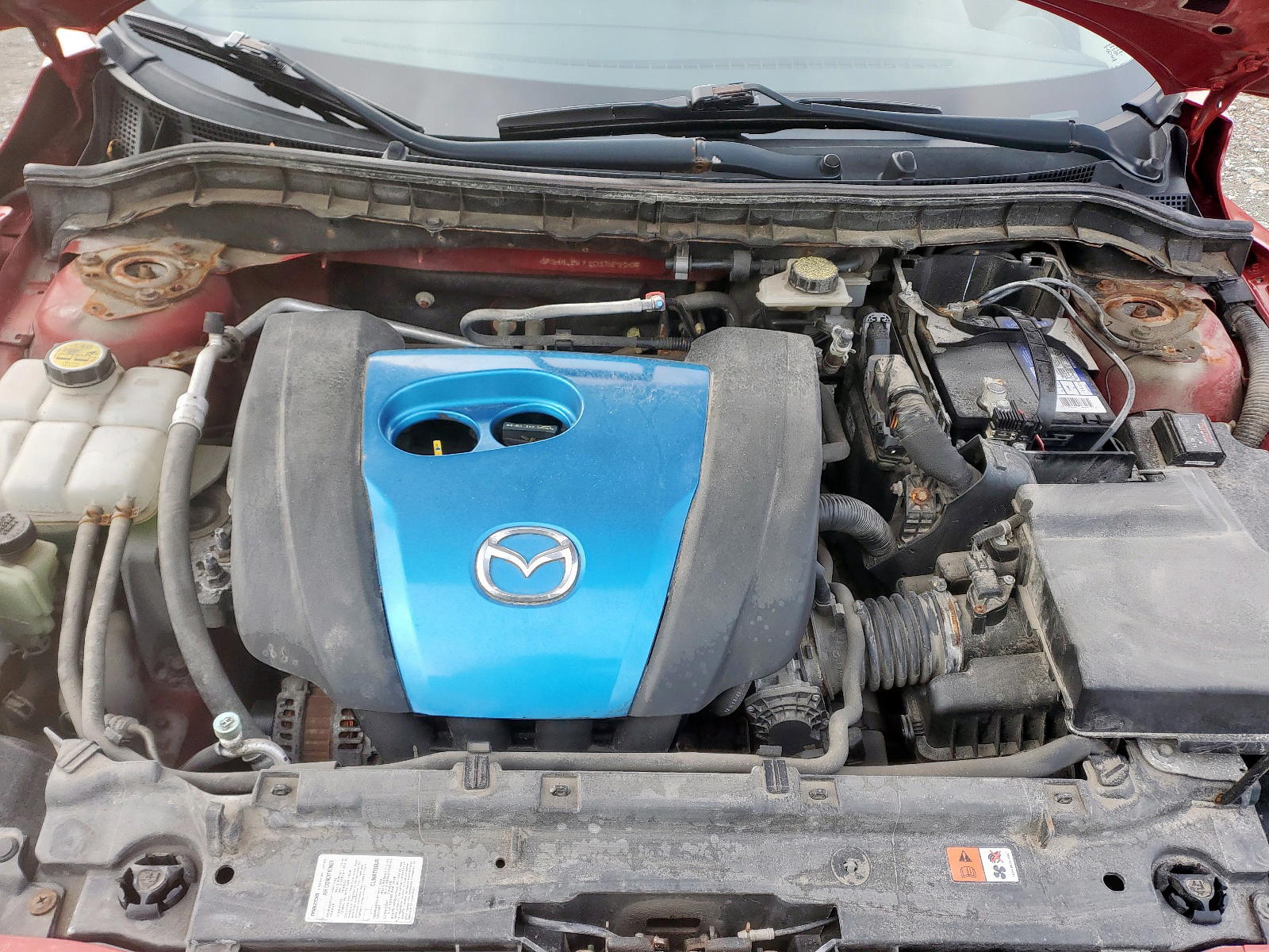 Photo 7 from auction – 2013 MAZDA 3 I with VIN JM1BL1V71D1829008