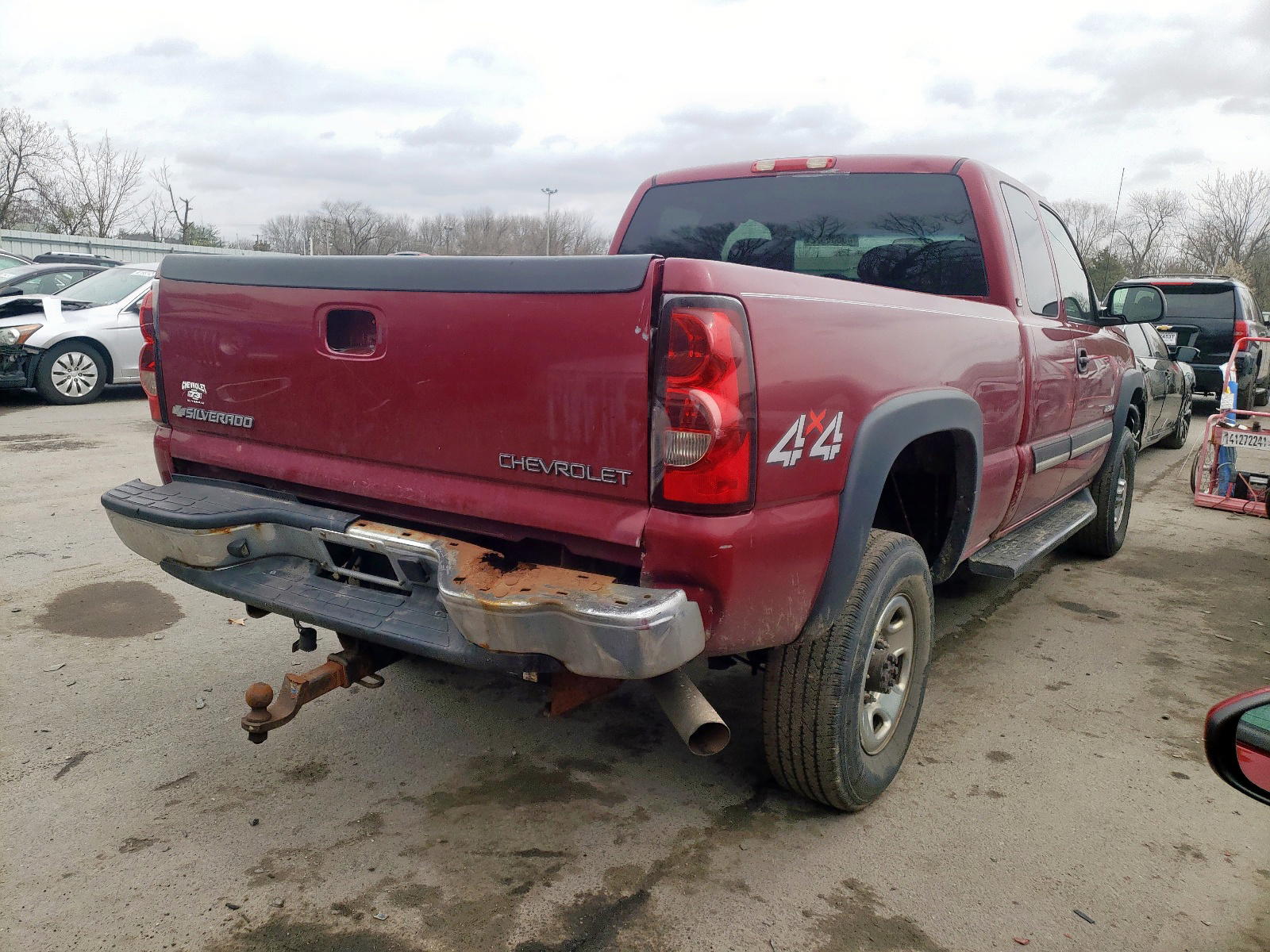 Photo 4 from auction – 2005 CHEVROLET SILVERADO with VIN 1GCHK29U25E340873