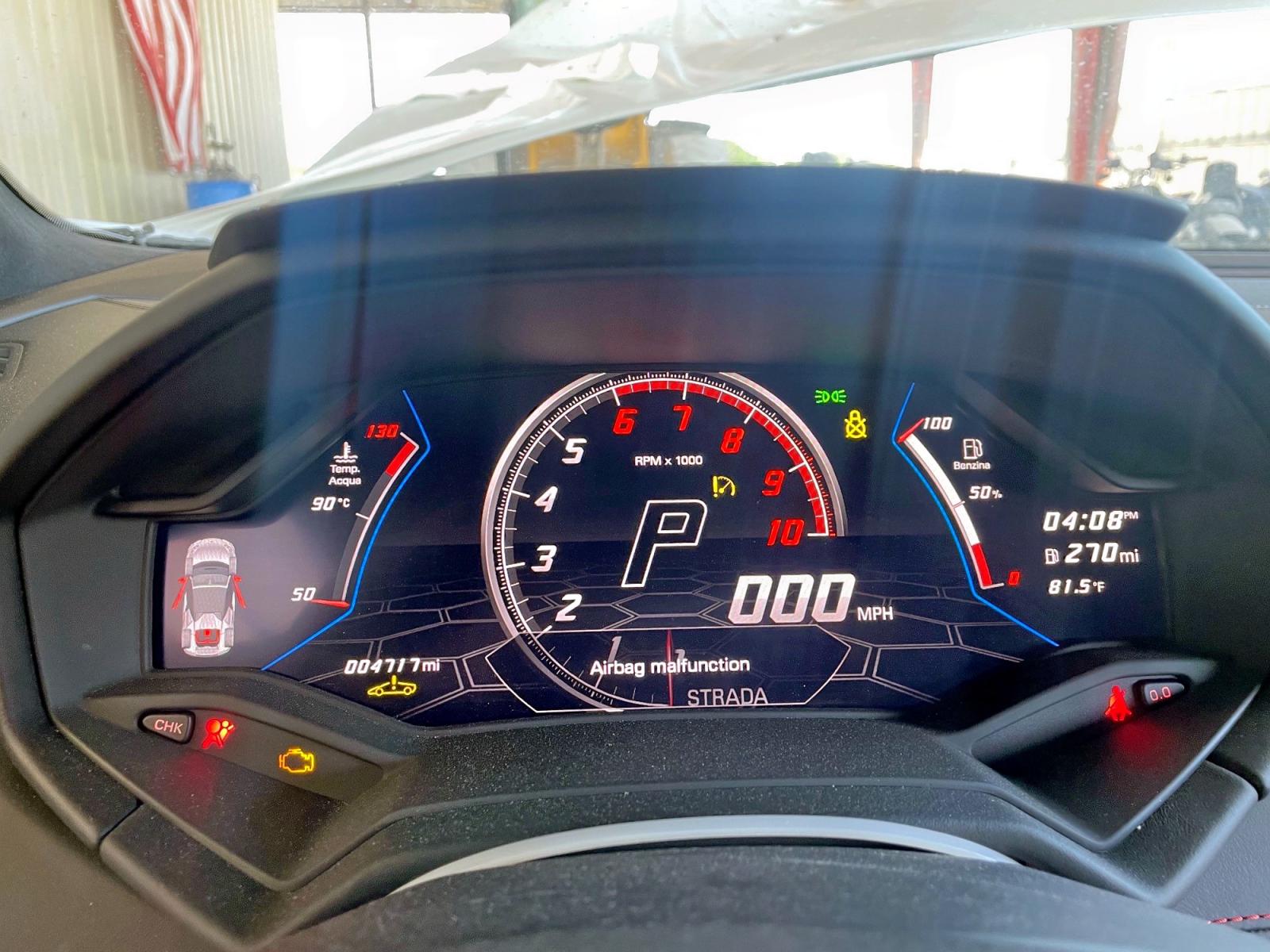 Photo 8 from auction – 2020 LAMBORGHINI HURACAN EV with VIN ZHWUT4ZF0LLA13660
