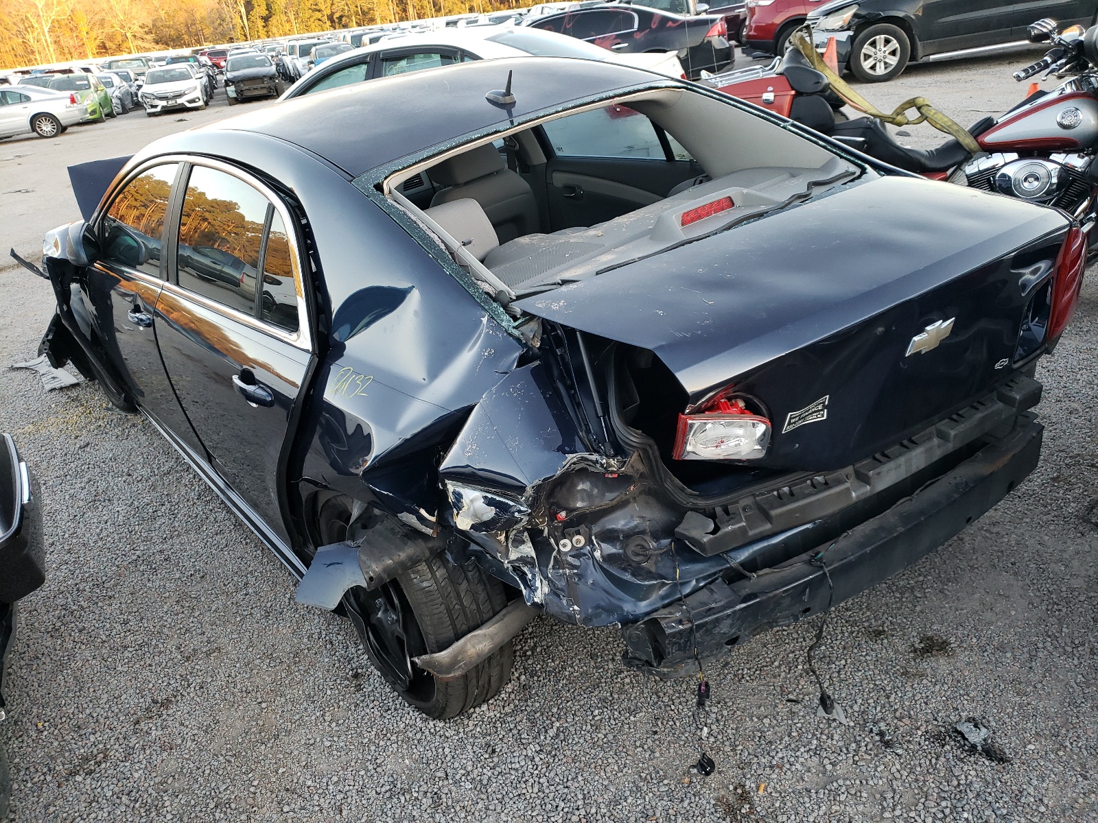 Photo 3 from auction – 2010 CHEVROLET MALIBU LS with VIN 1G1ZB5EB8AF140510