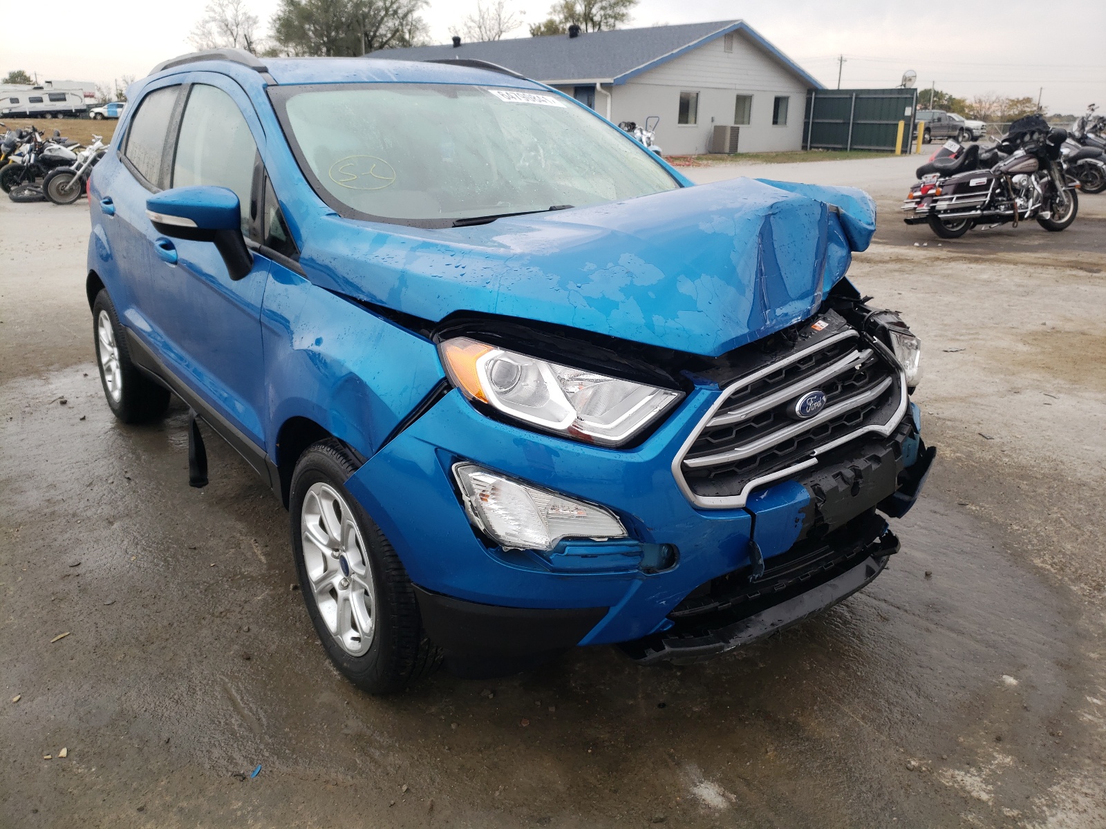 FORD ECOSPORT S 2020 with VIN MAJ3S2GE3LC334357 - Photo from auction