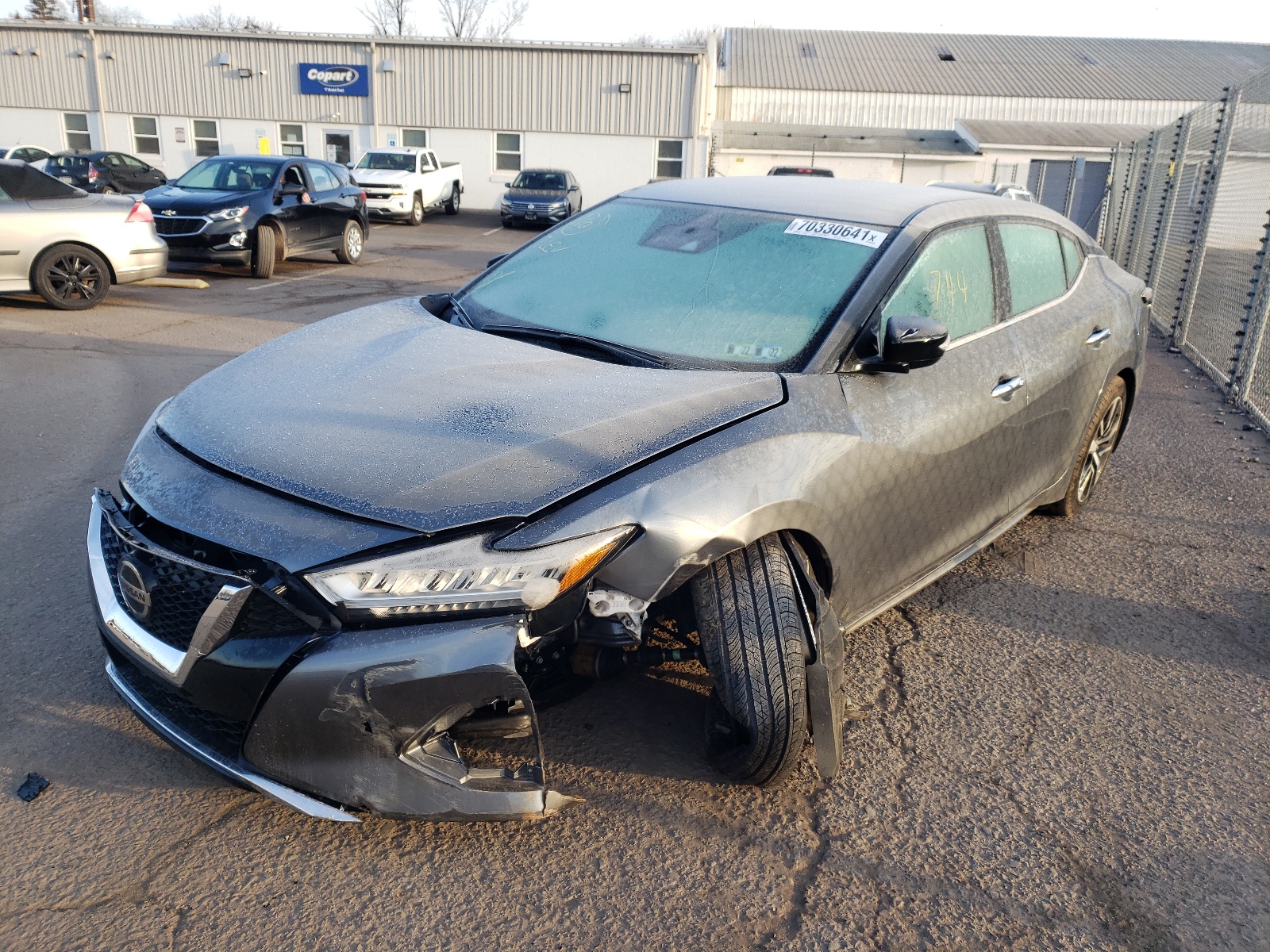 Photo 2 from auction – 2021 NISSAN MAXIMA SV with VIN 1N4AA6CVXMC515853