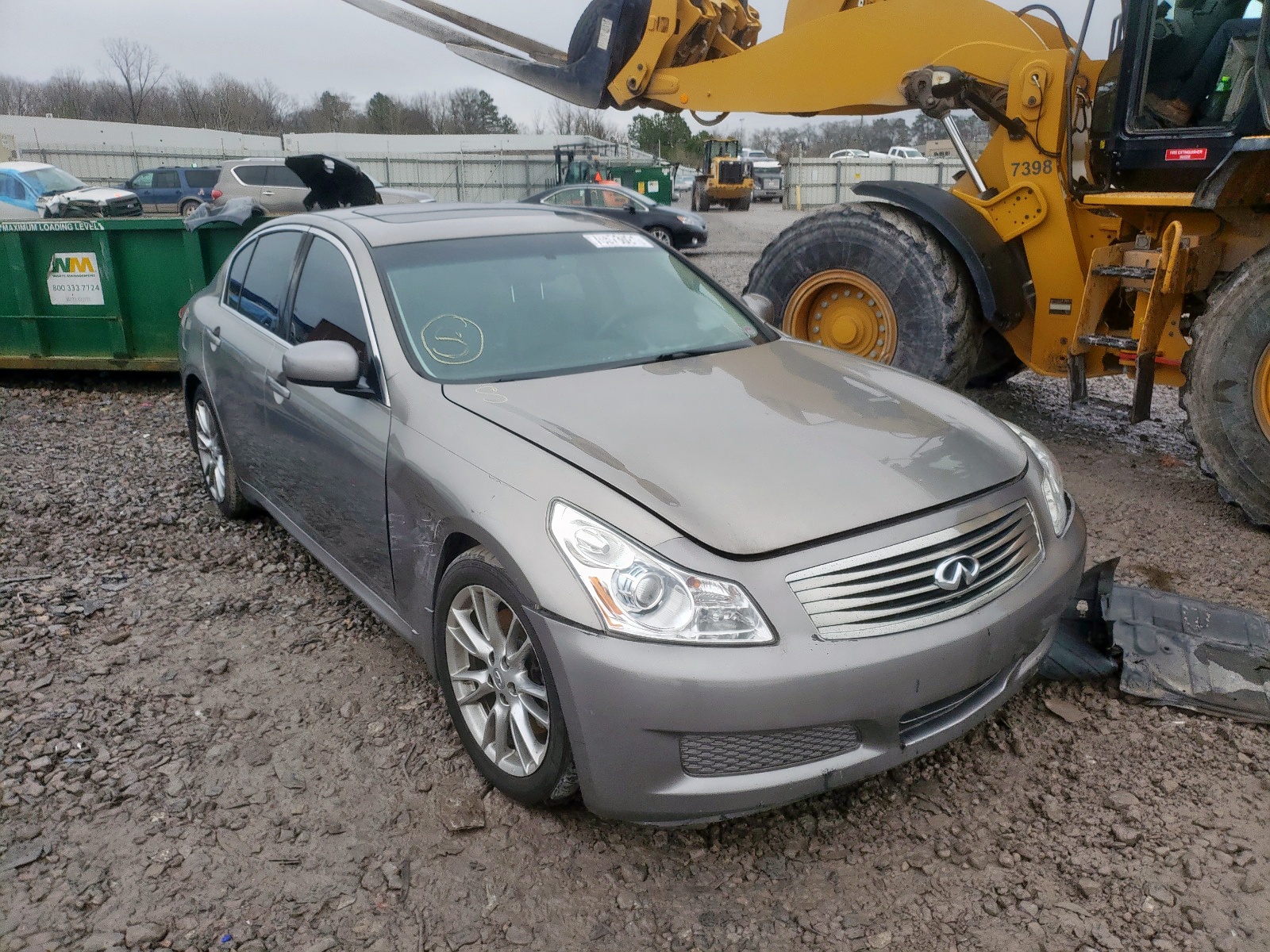 Photo 1 from auction – 2007 INFINITI G35 with VIN JNKBV61E87M725287