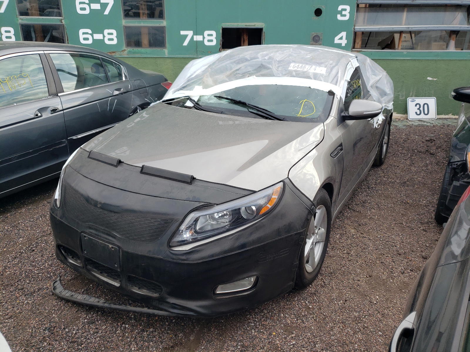 Photo 2 from auction – 2015 KIA OPTIMA with VIN 5XXGM4A72FG372047