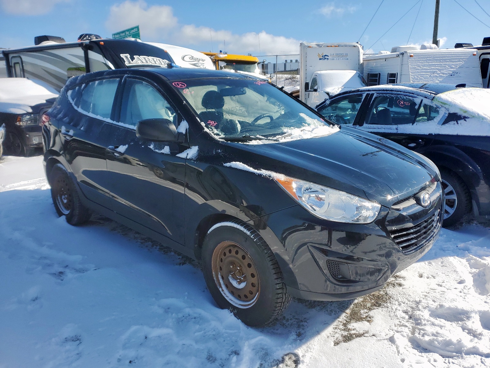 HYUNDAI TUCSON GL 2013 with VIN KM8JT3AC3DU739931 - Photo from auction
