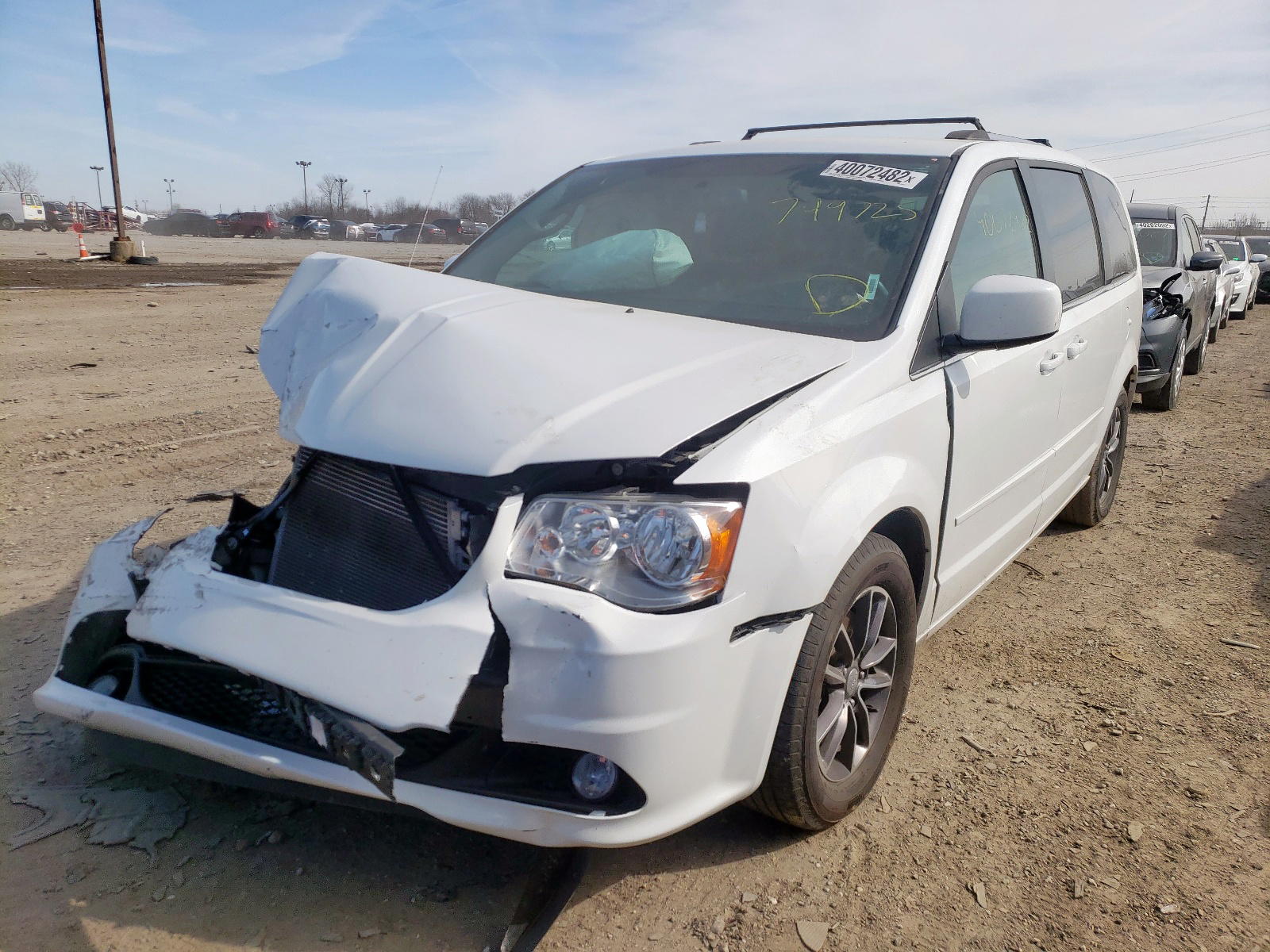 Photo 2 from auction – 2017 DODGE GRAND CARA with VIN 2C4RDGCG8HR749725