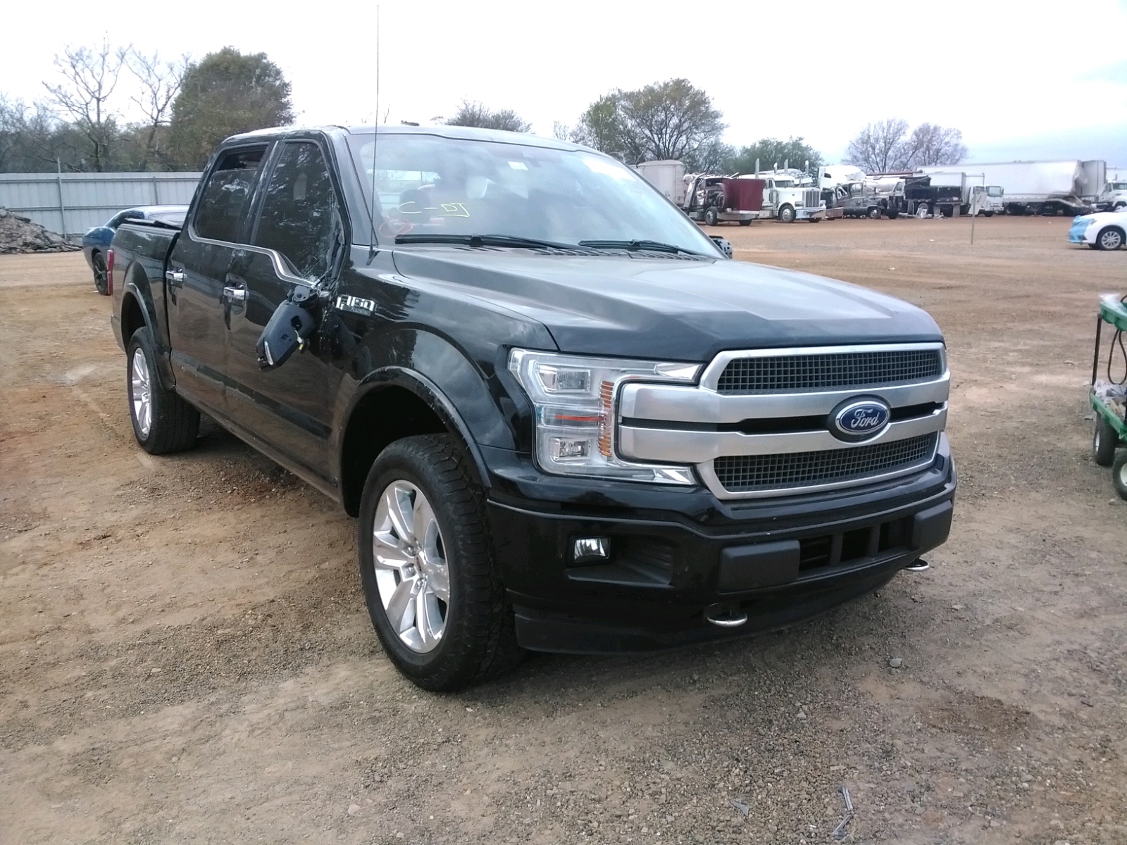 FORD F150 SUPER 2020 with VIN 1FTEW1E49LFC73056 - Photo from auction