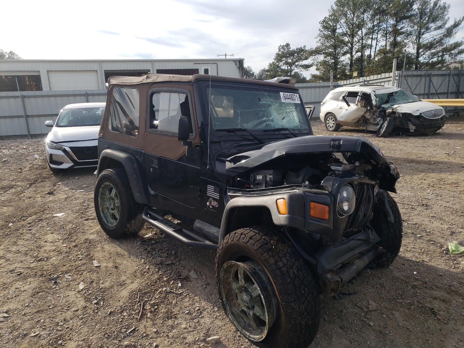 JEEP WRANGLER 2006 with VIN 1J4FA39S16P711472 - Photo from auction