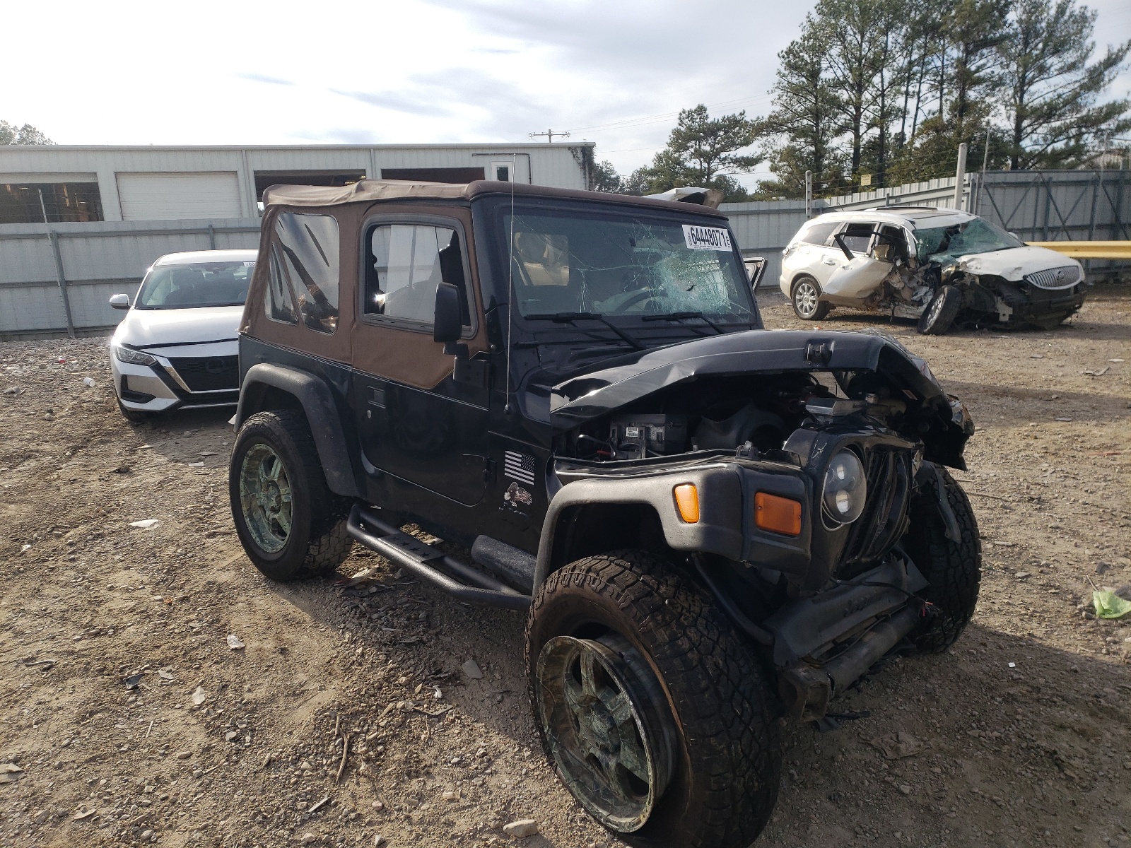 JEEP WRANGLER 2006 z numerem VIN 1J4FA39S16P711472 - Zdjęcie z aukcji