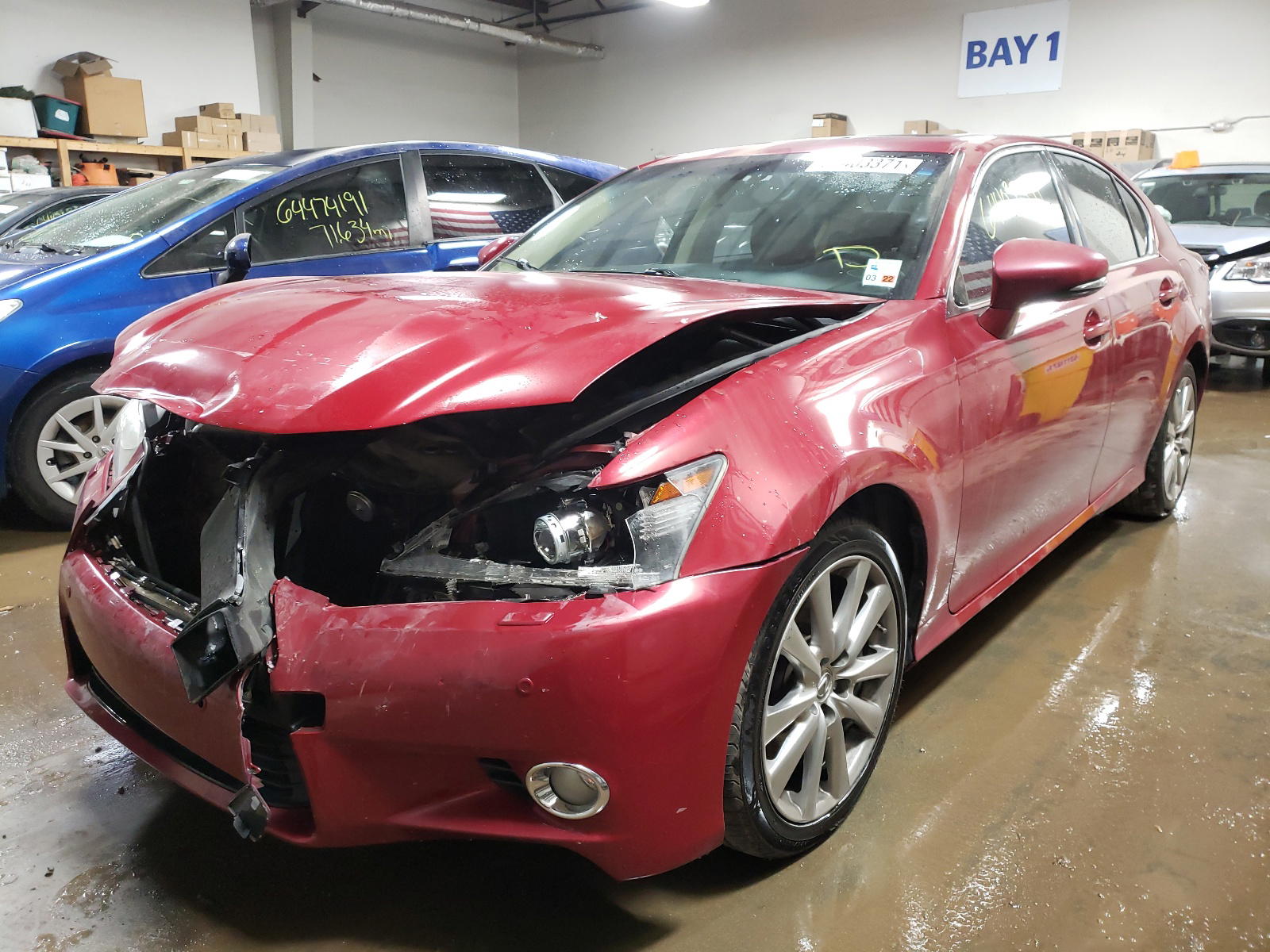 Photo 2 from auction – 2013 LEXUS GS 350 with VIN JTHCE1BL3D5014395