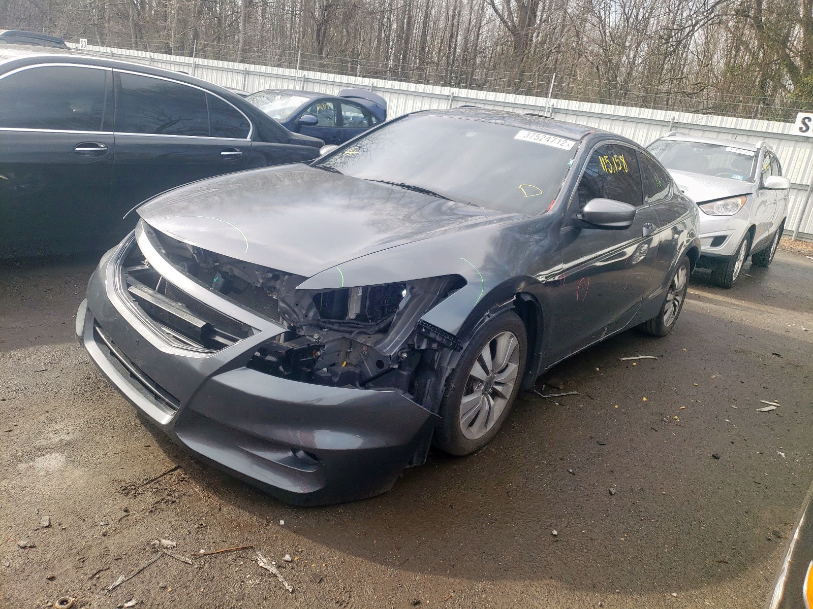 Photo 2 from auction – 2012 HONDA ACCORD LX with VIN 1HGCS1B33CA001969