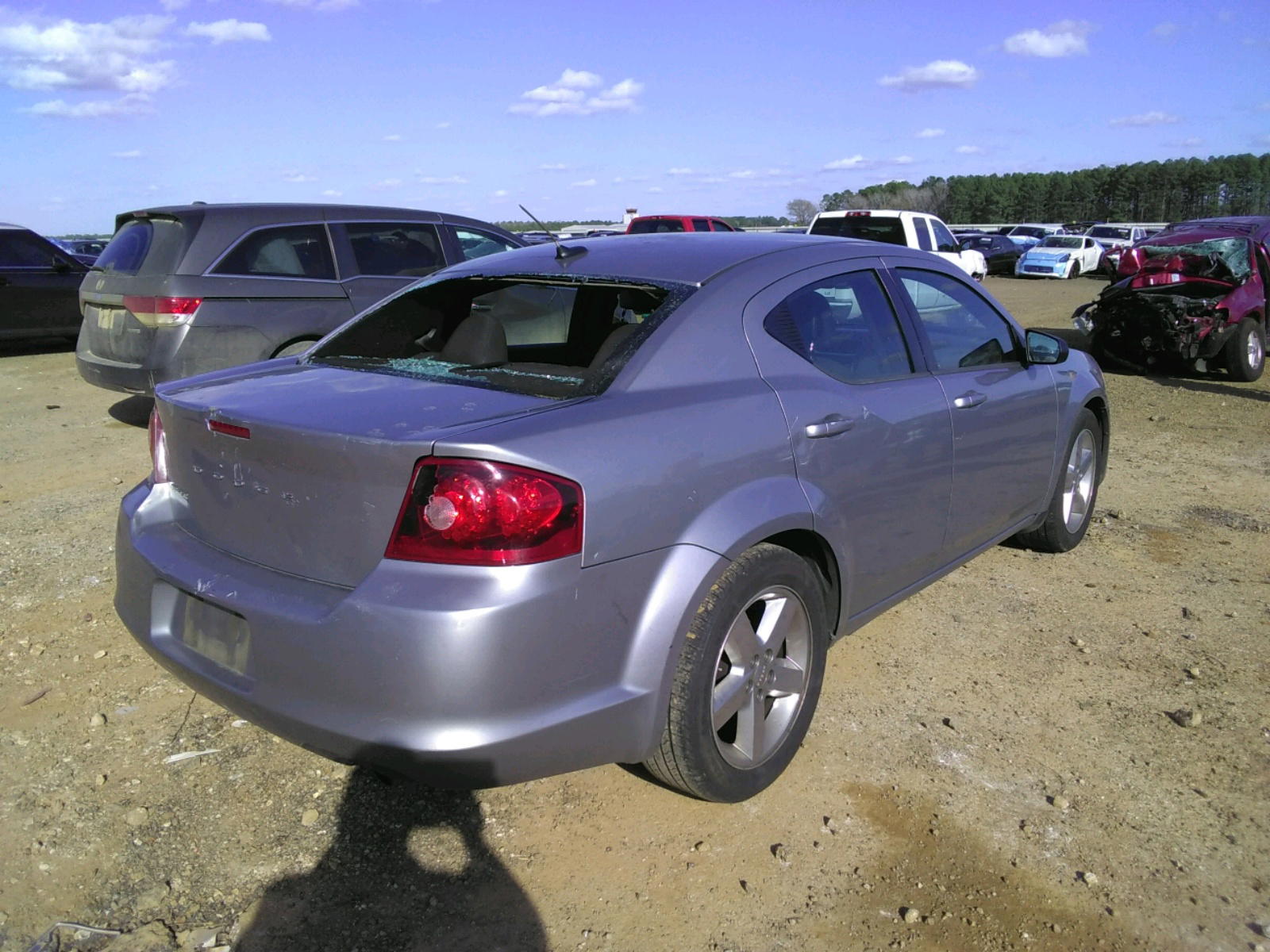 Photo 4 from auction – 2013 DODGE AVENGER SE with VIN 1C3CDZAB5DN700440