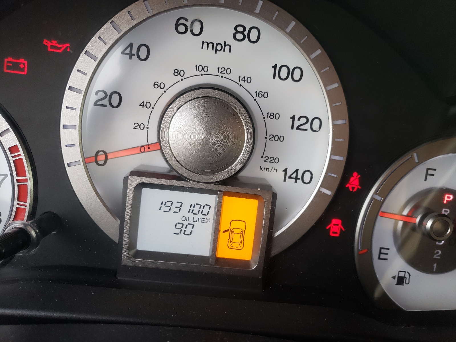 Photo 8 from auction – 2009 HONDA PILOT LX with VIN 5FNYF48219B054839