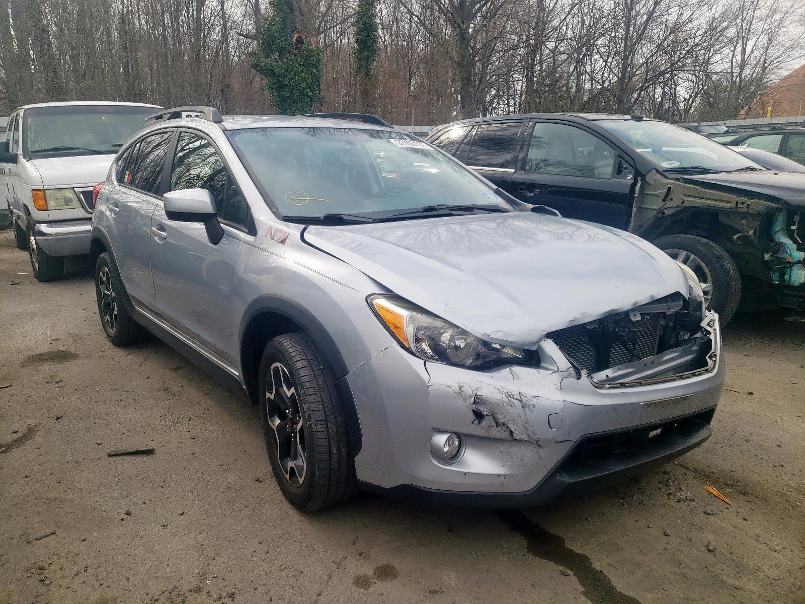 SUBARU XV CROSSTR 2015 with VIN JF2GPACCXF8279488 - Photo from auction