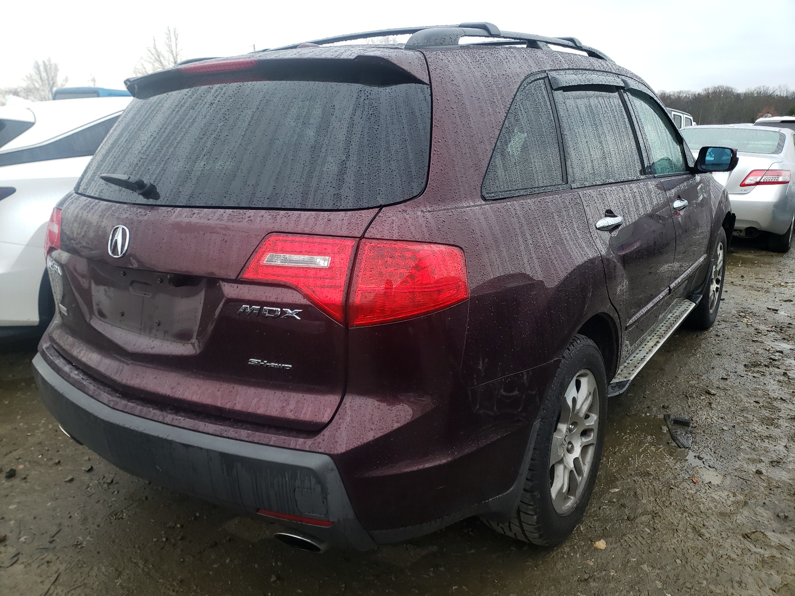 Photo 4 from auction – 2008 ACURA MDX TECHNO with VIN 2HNYD28478H519252