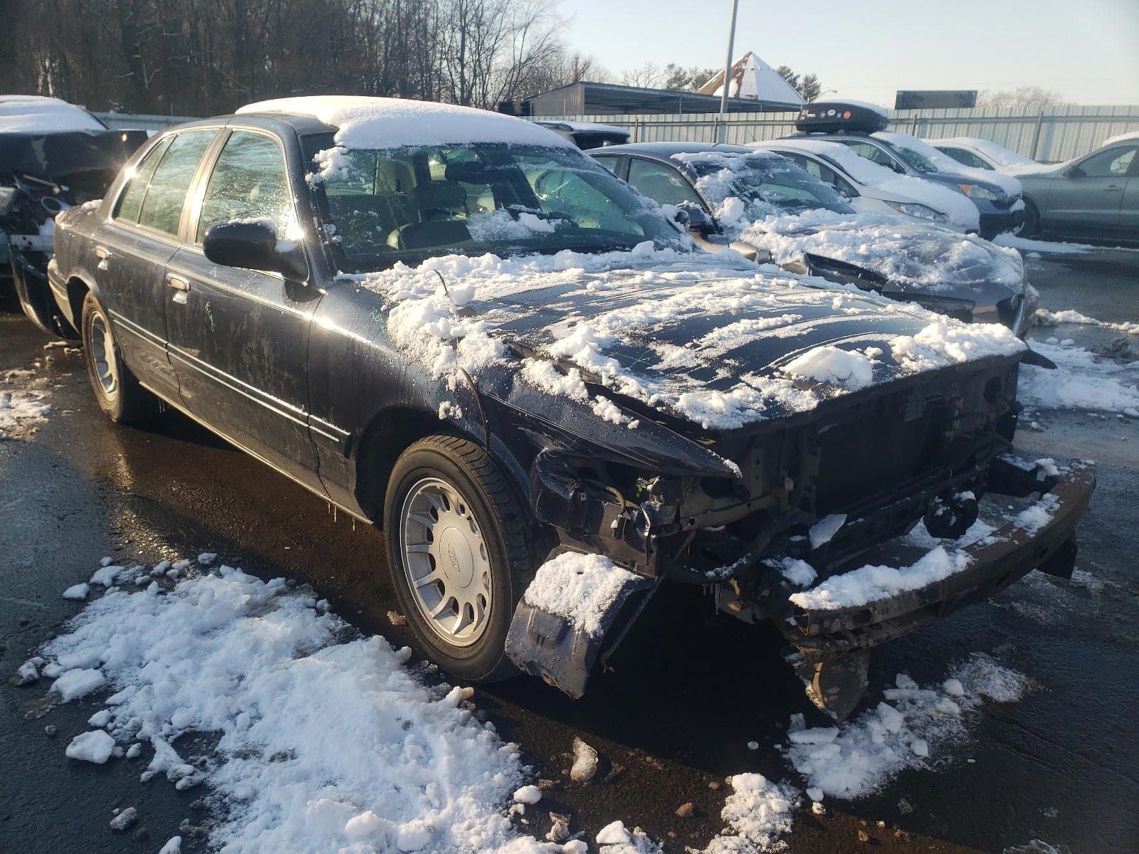 FORD CROWN VICT 2001 with VIN 2FAFP74W01X131502 - Photo from auction