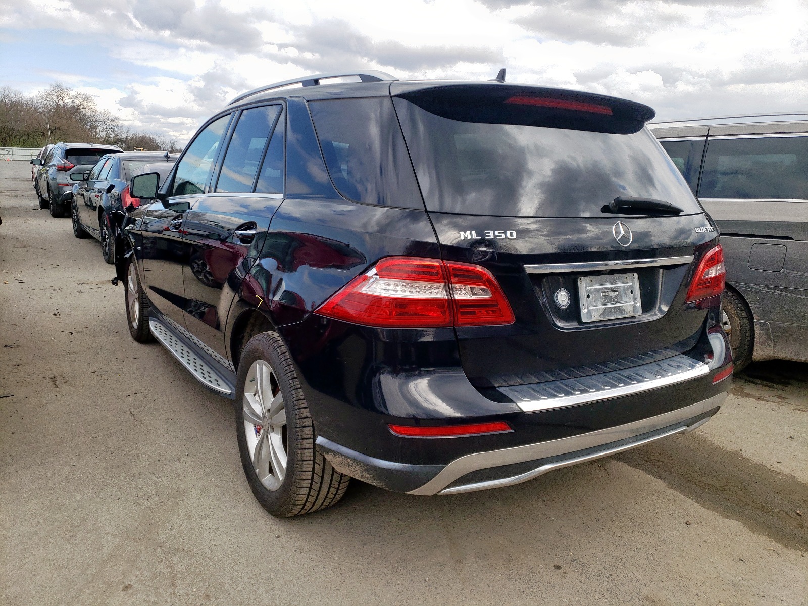 Photo 3 from auction – 2012 MERCEDES-BENZ ML 350 BLU with VIN 4JGDA2EB8CA067248
