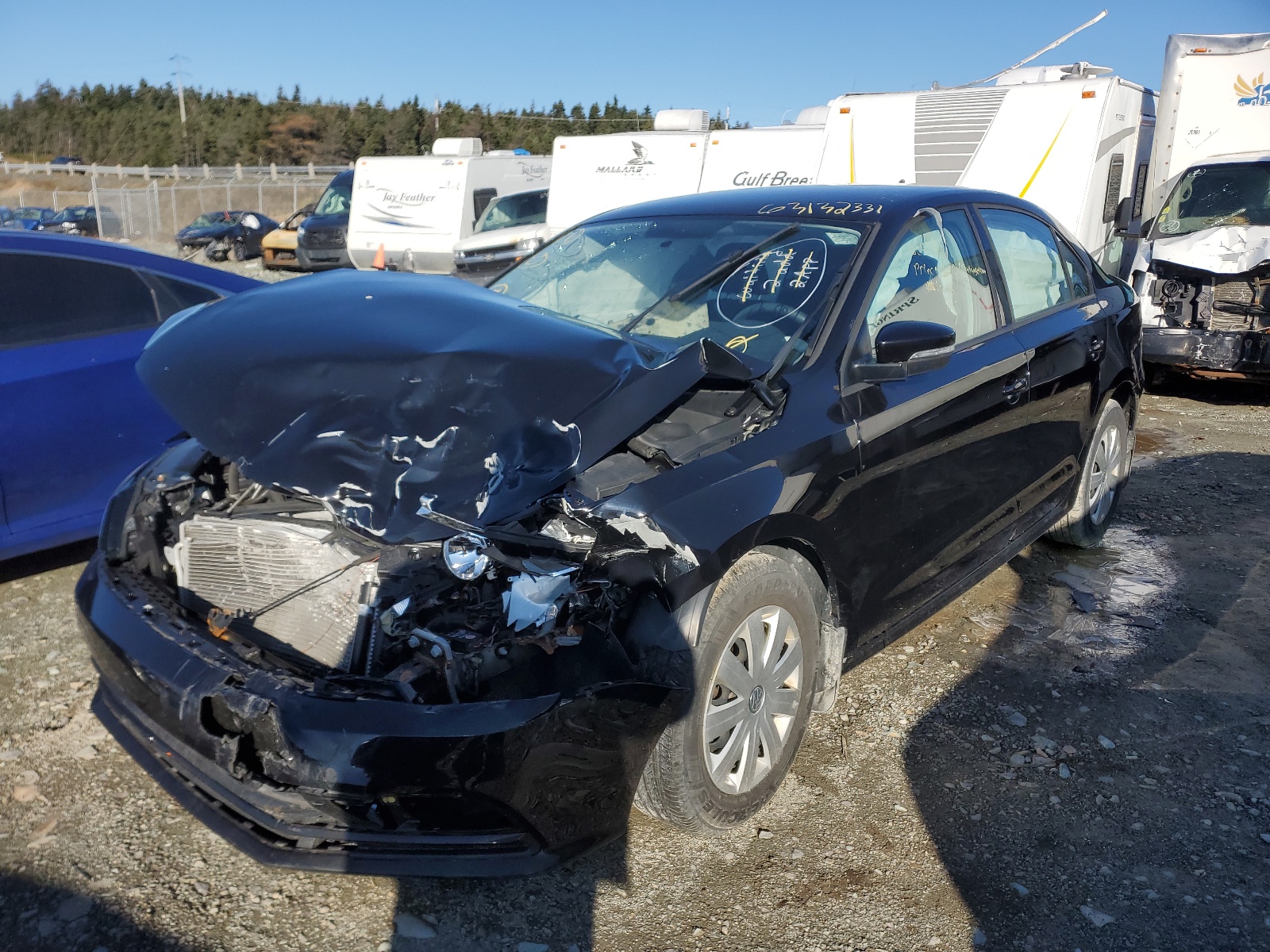 Photo 2 from auction – 2016 VOLKSWAGEN JETTA S with VIN 3VW267AJ8GM413201