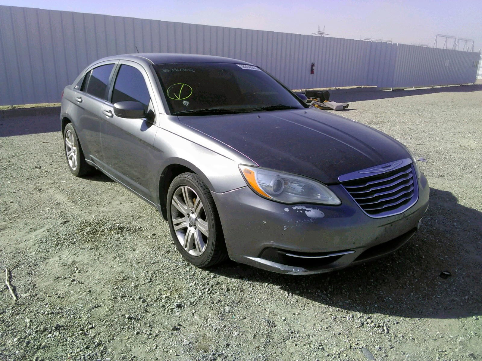 CHRYSLER 200 LX 2013 with VIN 1C3CCBAB5DN705700 - Photo from auction