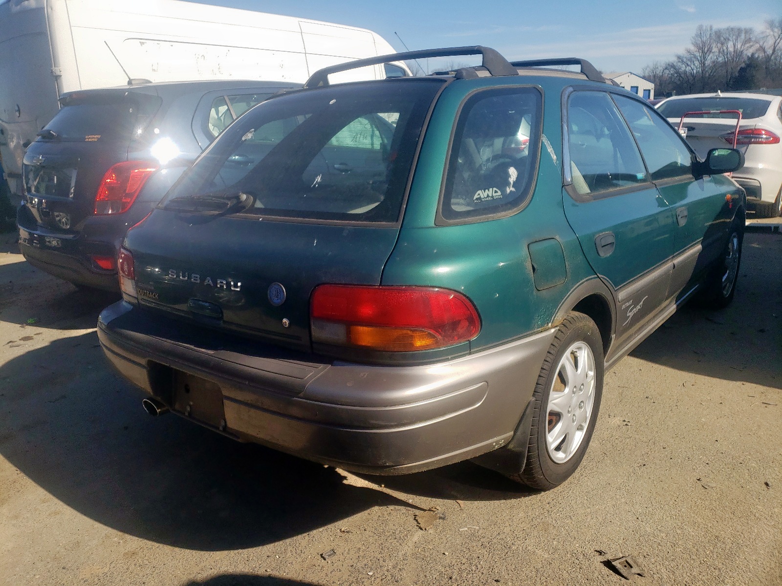 Photo 4 from auction – 1999 SUBARU IMPREZA OU with VIN JF1GF4856XH809315