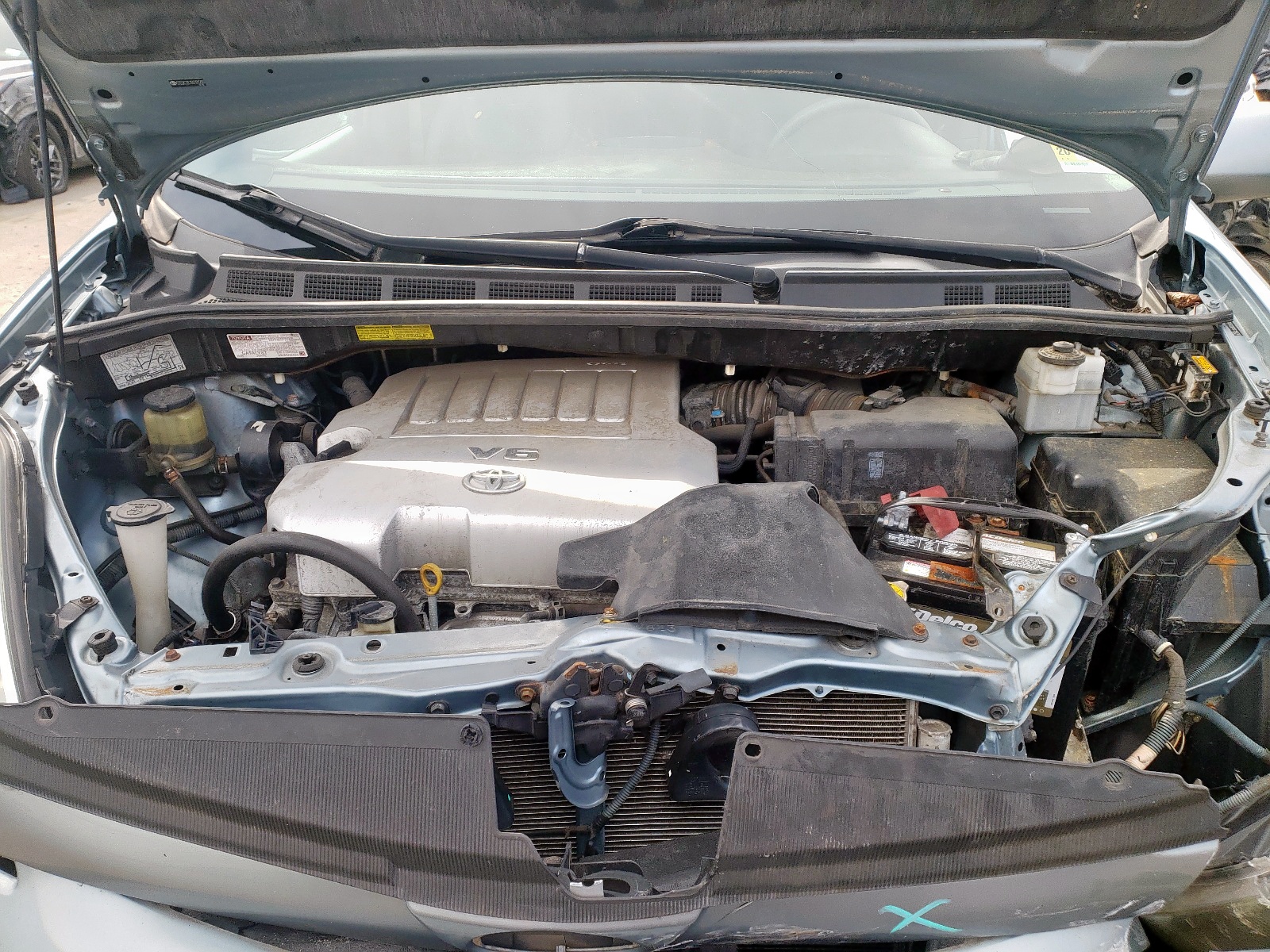 Photo 7 from auction – 2008 TOYOTA SIENNA XLE with VIN 5TDZK22C18S191280