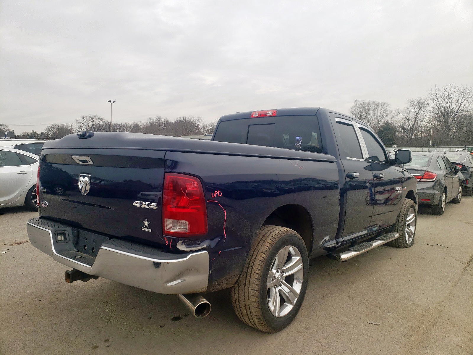 Photo 4 from auction – 2014 RAM 1500 SLT with VIN 1C6RR7GT8ES421747
