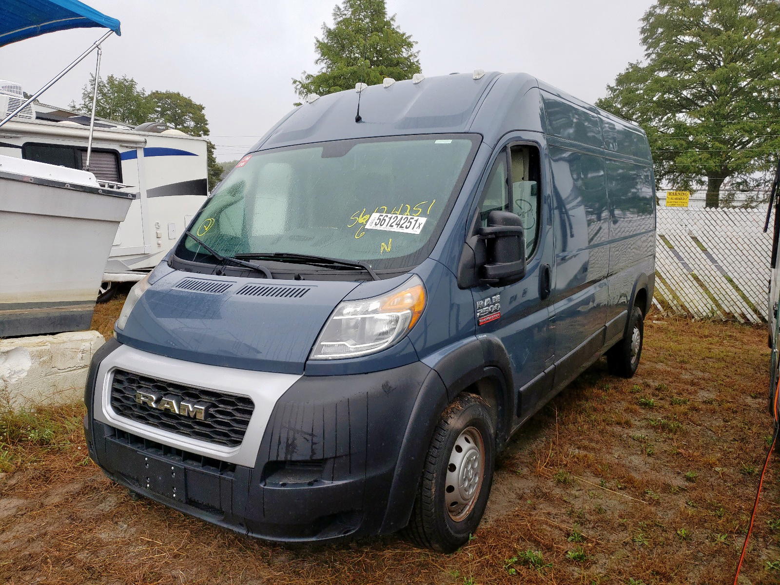 Photo 2 from auction – 2019 RAM PROMASTER with VIN 3C6TRVDG4KE520808