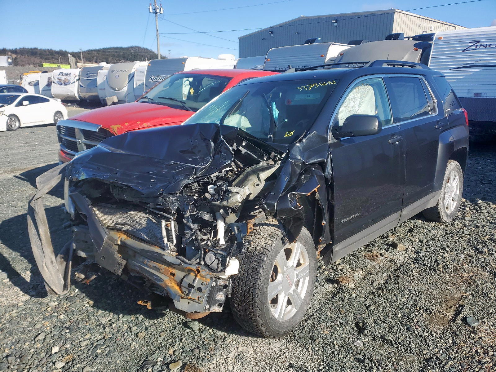 Photo 2 from auction – 2014 GMC TERRAIN SL with VIN 2GKFLWE31E6245481