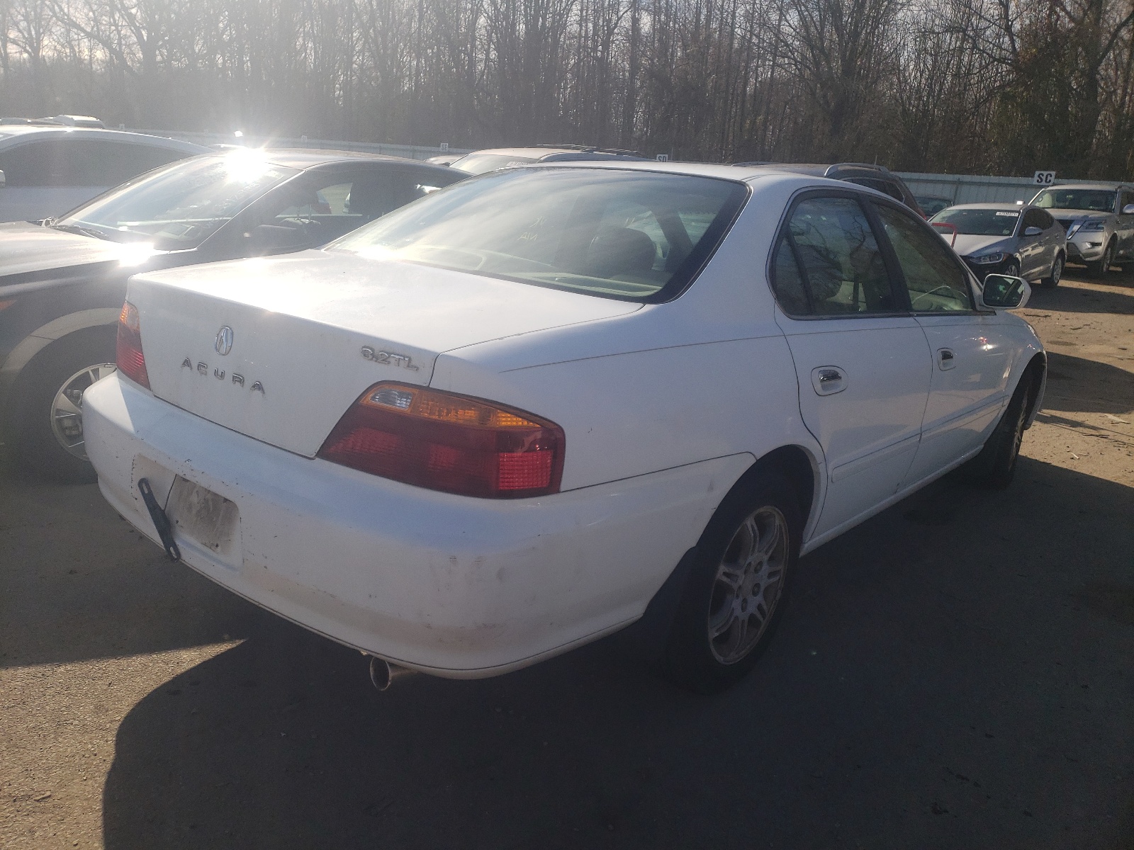 Photo 4 from auction – 2001 ACURA TL with VIN 19UUA56681A020677
