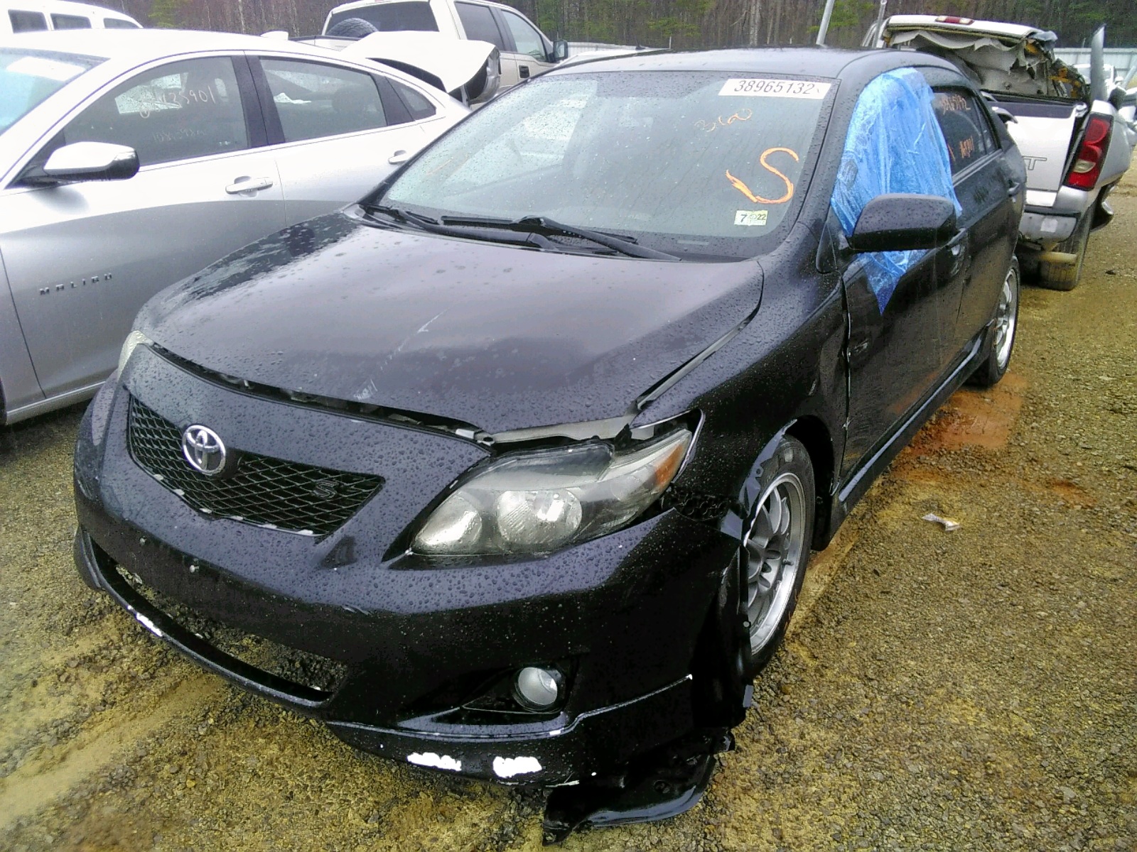 صورة رقم 2 من المزاد - 2009 TOYOTA COROLLA مع VIN 2T1BU40E29C107411
