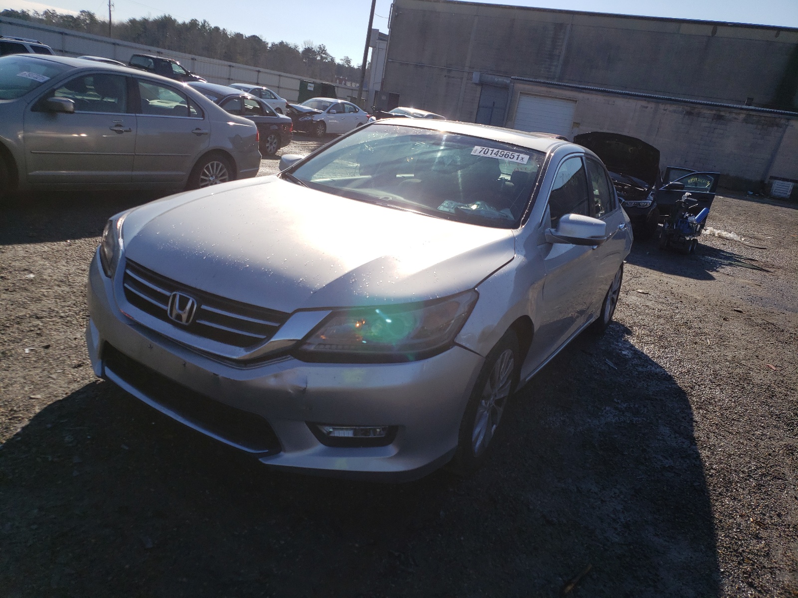 Photo 2 from auction – 2014 HONDA ACCORD EX with VIN 1HGCR2F75EA260187