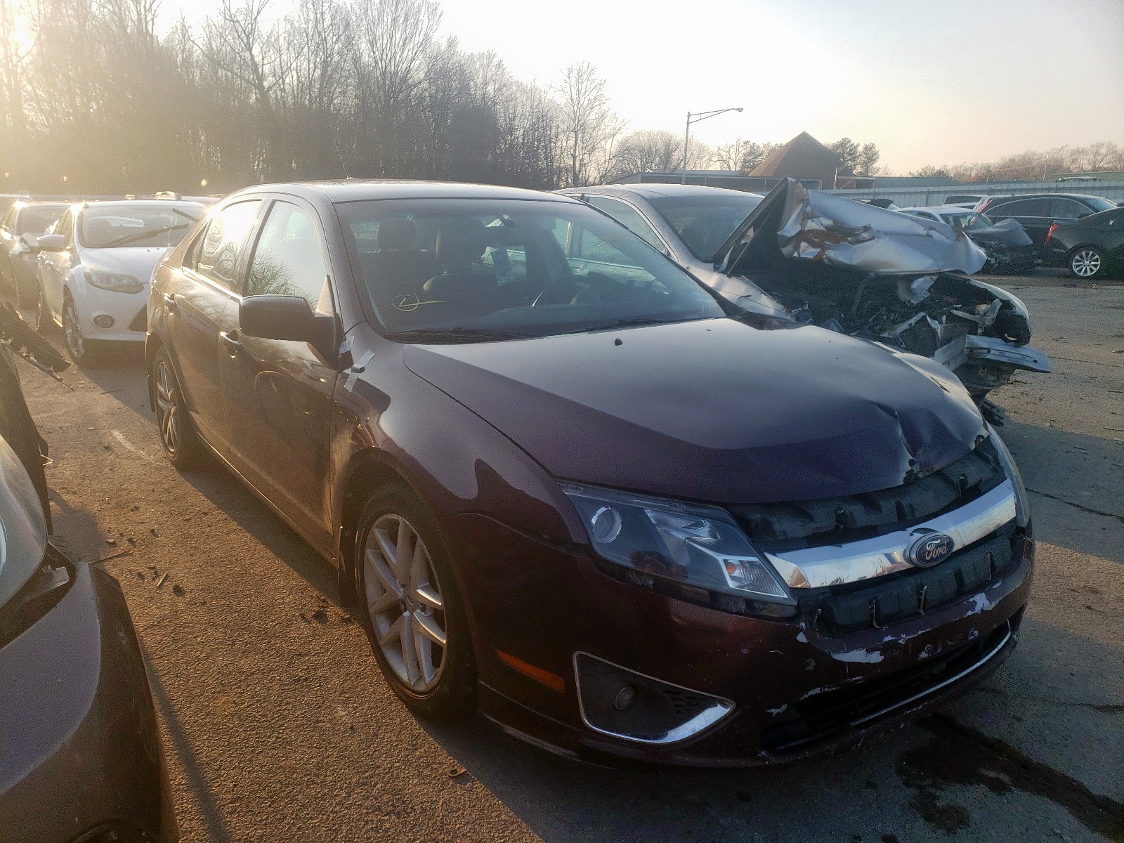 FORD FUSION SEL 2011 with VIN 3FAHP0JA4BR236861 - Photo from auction