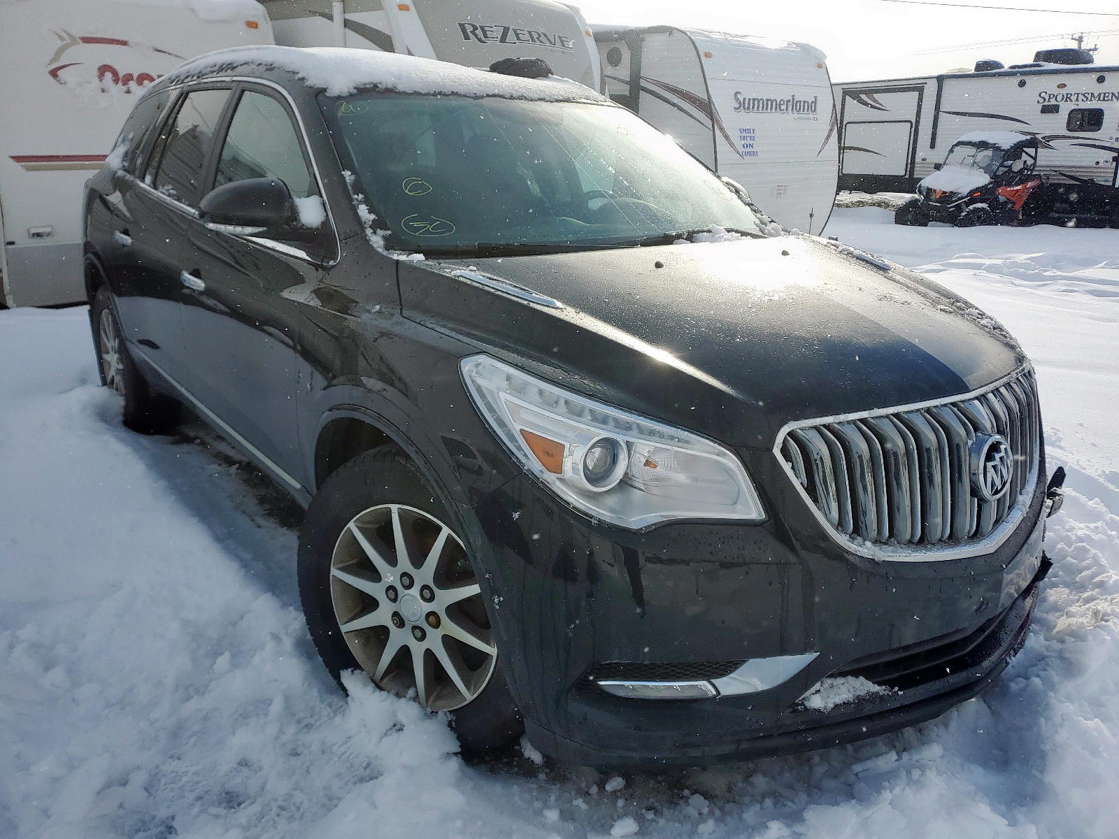 BUICK ENCLAVE 2015 with VIN 5GAKVBKD2FJ141372 - Photo from auction