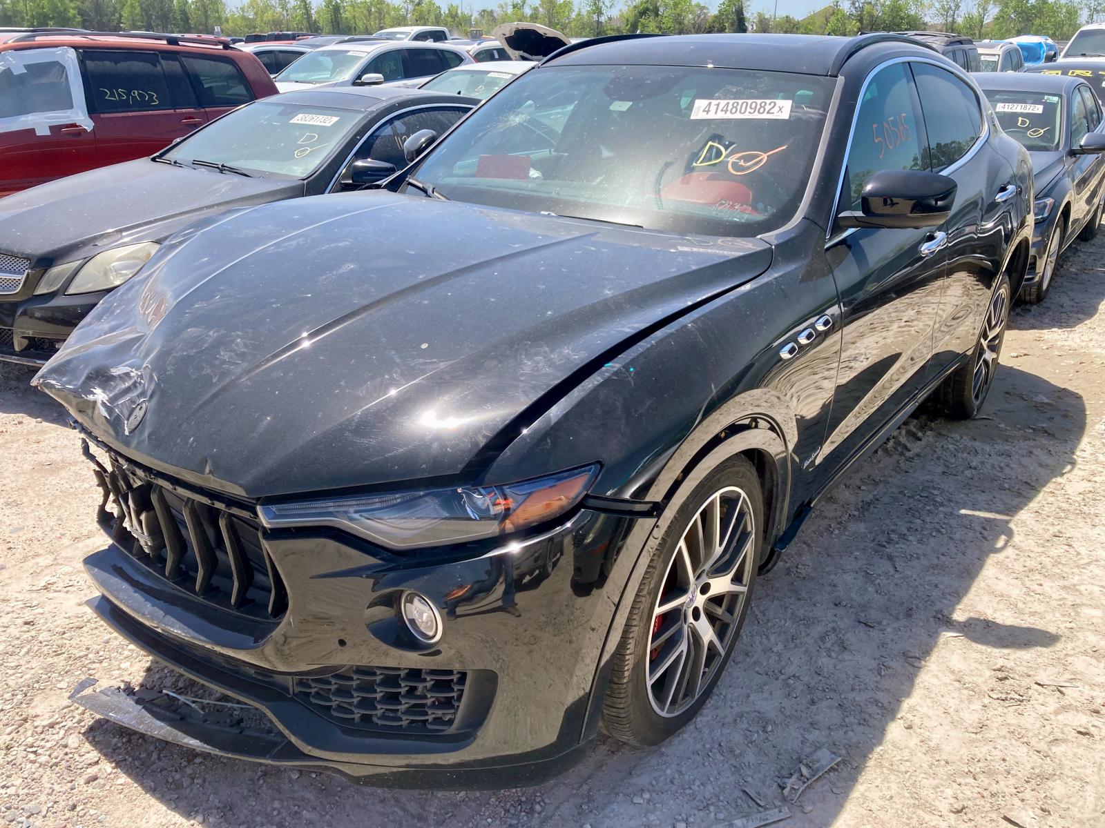 Photo 2 from auction – 2018 MASERATI LEVANTE SP with VIN ZN661XUS1JX283396