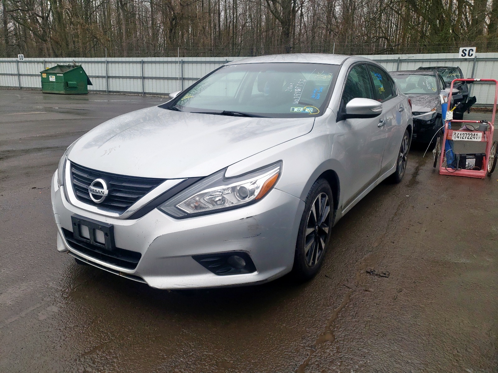 Photo 2 from auction – 2018 NISSAN ALTIMA 2.5 with VIN 1N4AL3AP0JC197802