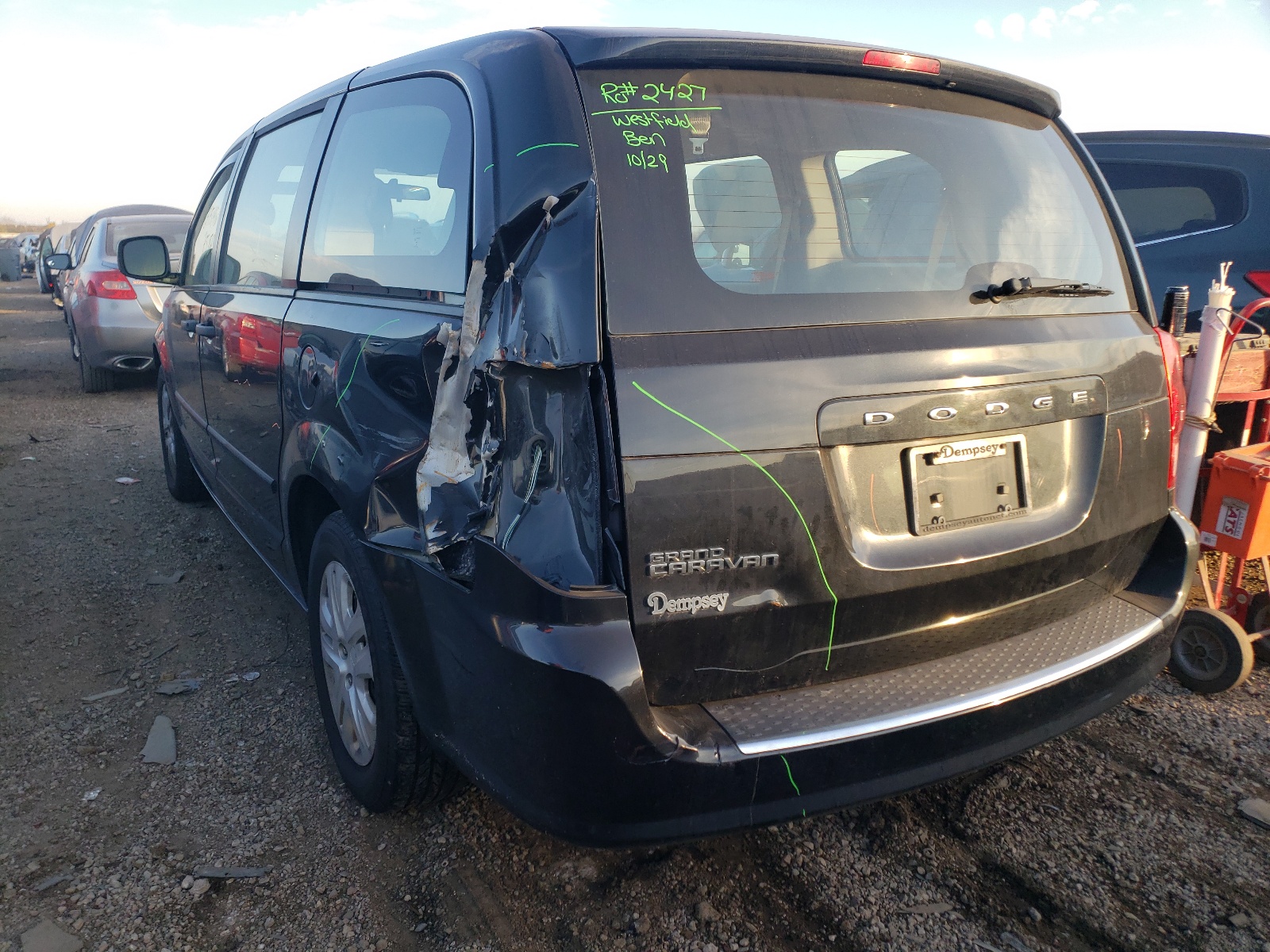 Photo 3 from auction – 2016 DODGE GRAND CARA with VIN 2C4RDGBGXGR196057