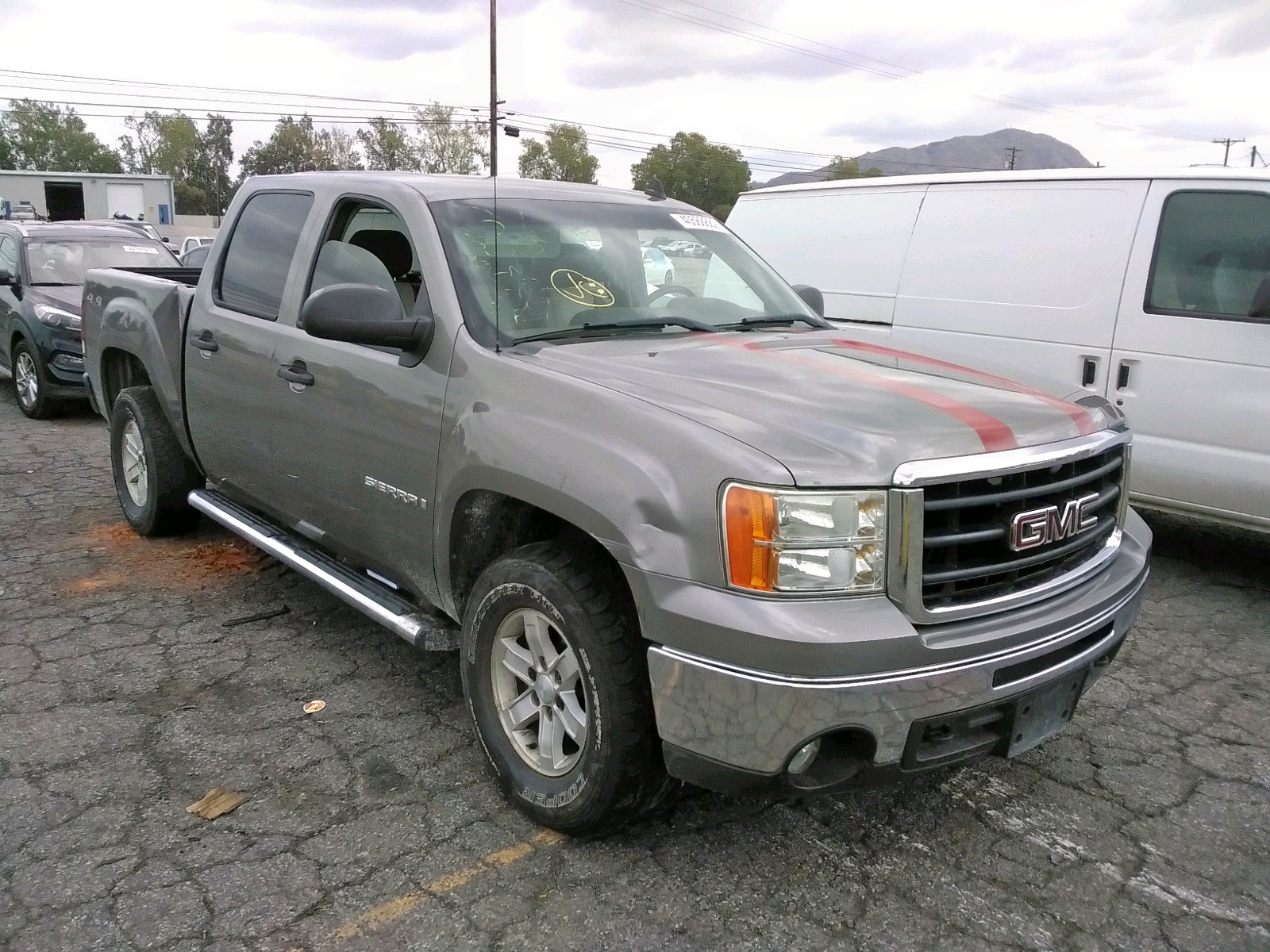 GMC SIERRA K15 2009 with VIN 3GTEK23329G193617 - Photo from auction