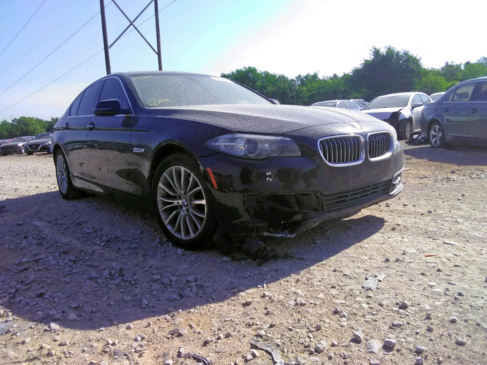 BMW 528 XI 2014 with VIN WBA5A7C50ED612800 - Photo from auction