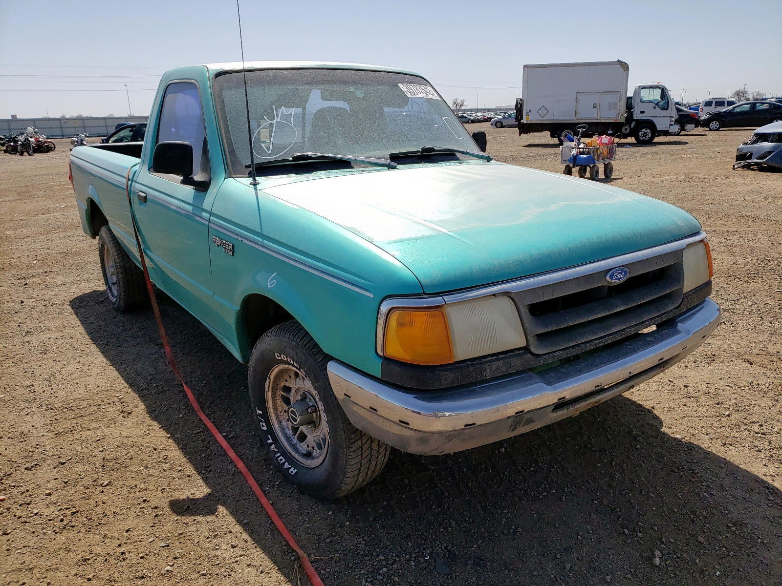 FORD RANGER 1993 with VIN 1FTCR10X2PPA57985 - Photo from auction