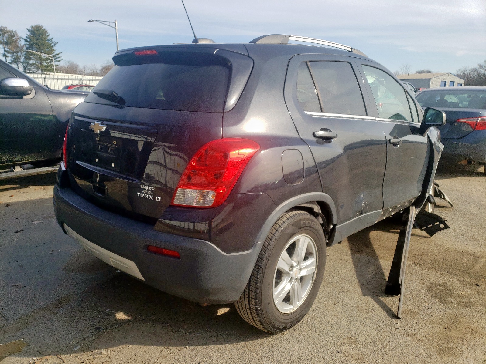 Photo 4 from auction – 2016 CHEVROLET TRAX 1LT with VIN KL7CJLSB1GB584575